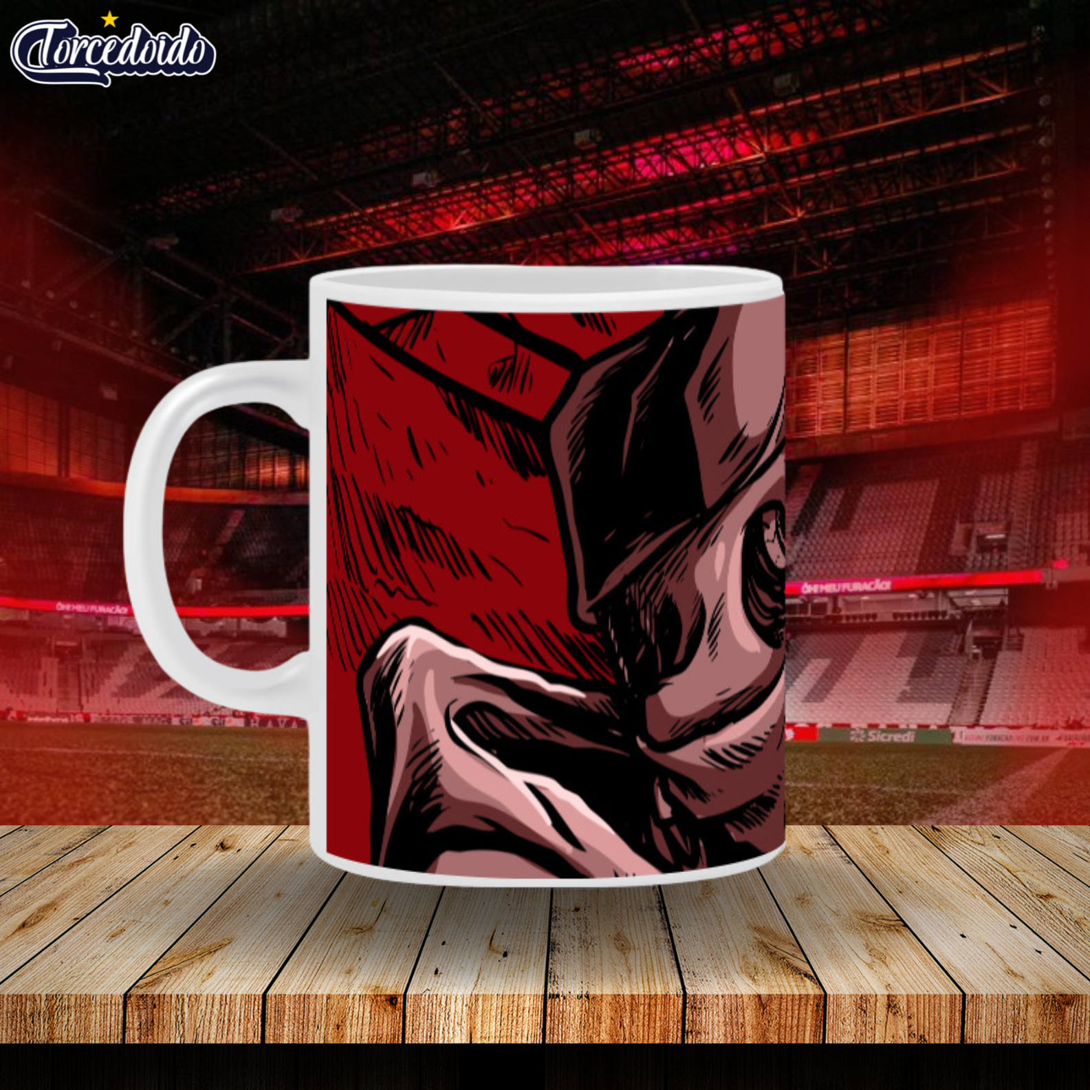 Caneca Cerâmica Person Furacão - Athletico