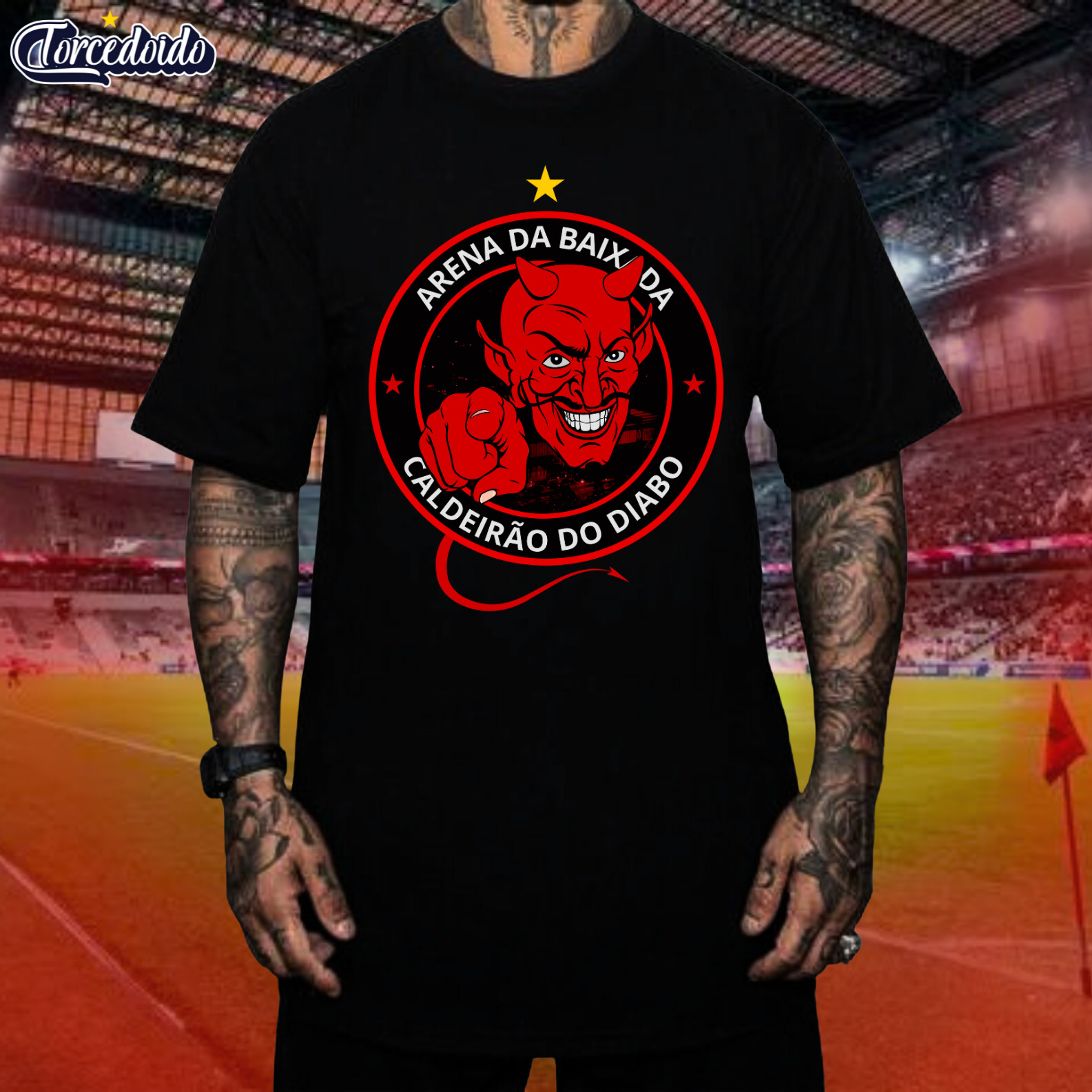 Camiseta Caldeirão do Diabo - Athletico