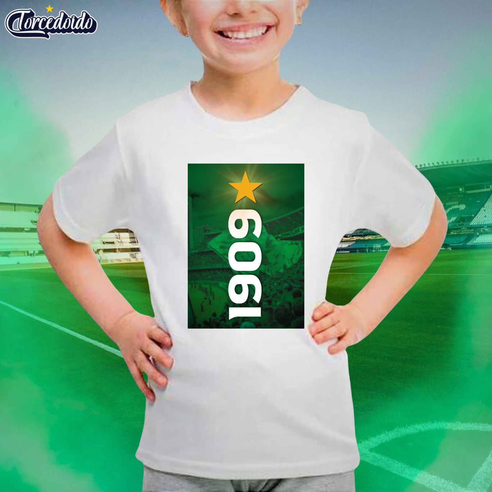 Camiseta Infantil Torcida 1909 - Coritiba