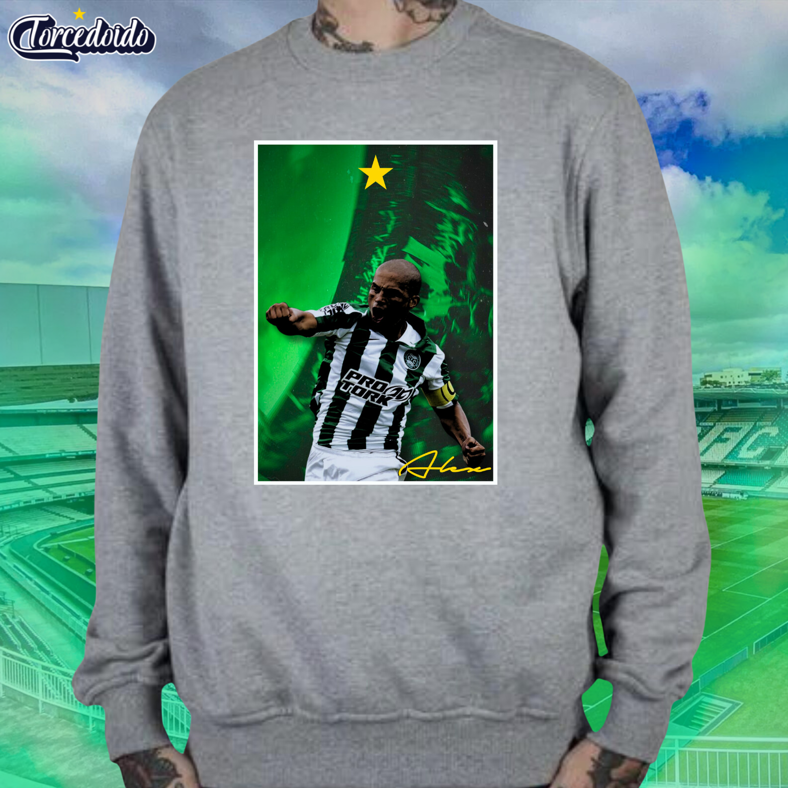 Moletom Careca Alex Mod. 2 - Coritba