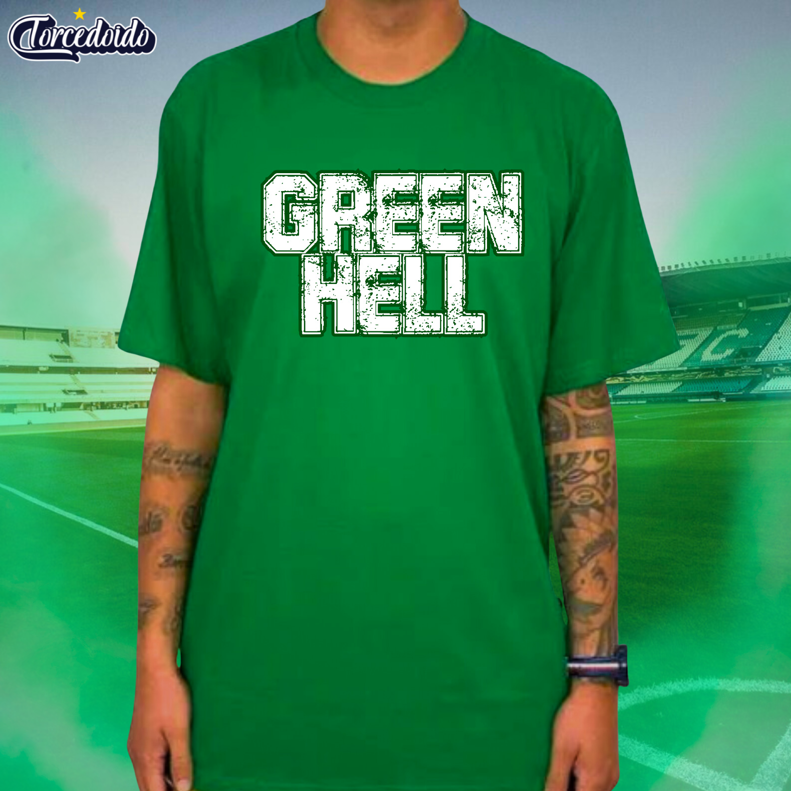 Camiseta Green Hell - Coritiba