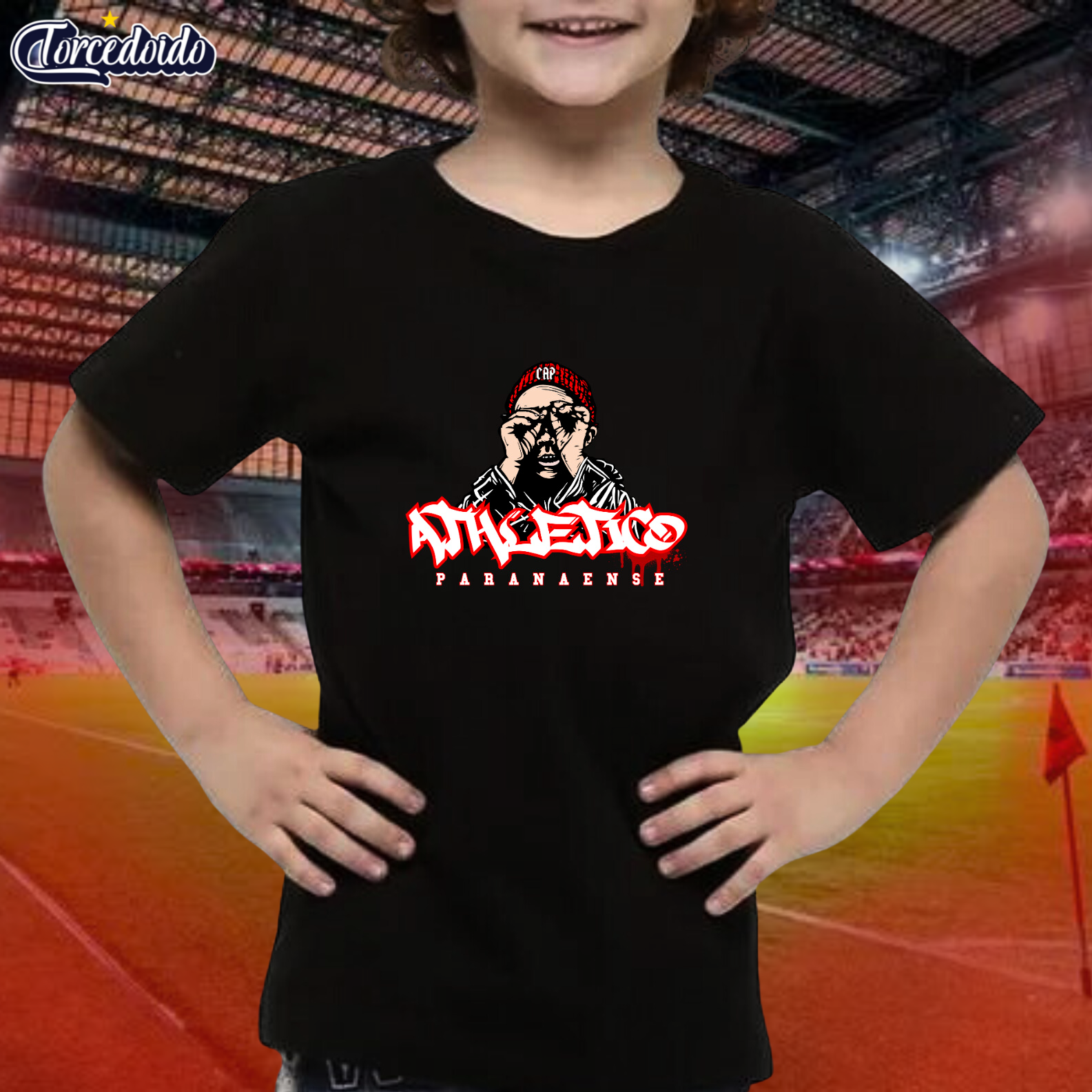 Camiseta Infantil Graffiti - Athletico