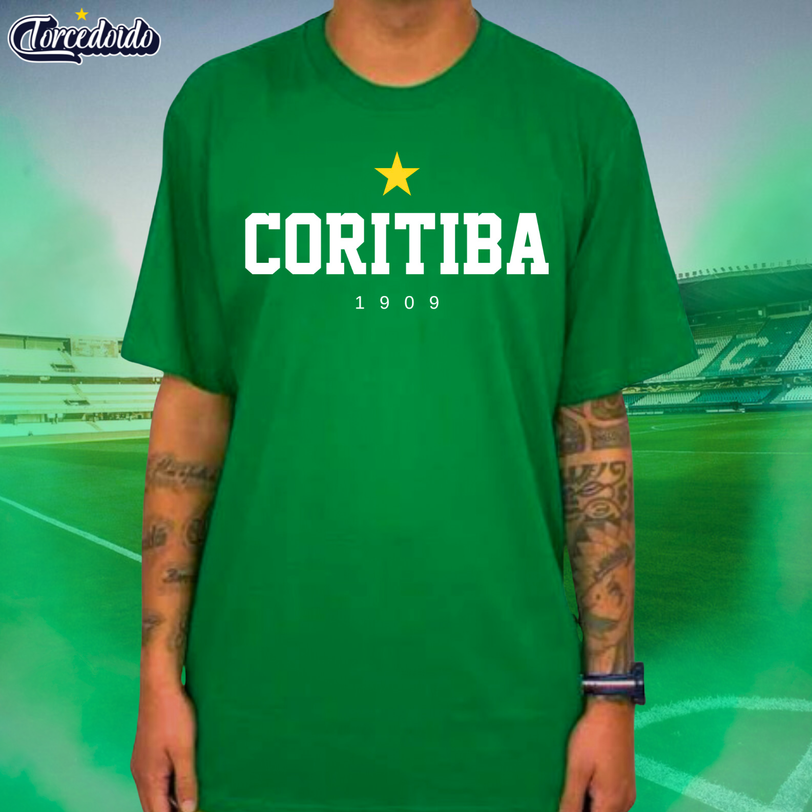 Camiseta Basic Tradicional - Coritiba