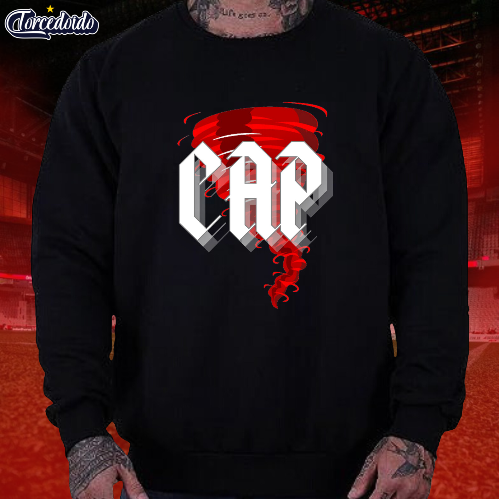 Moletom Careca CAP Furacão - Athletico