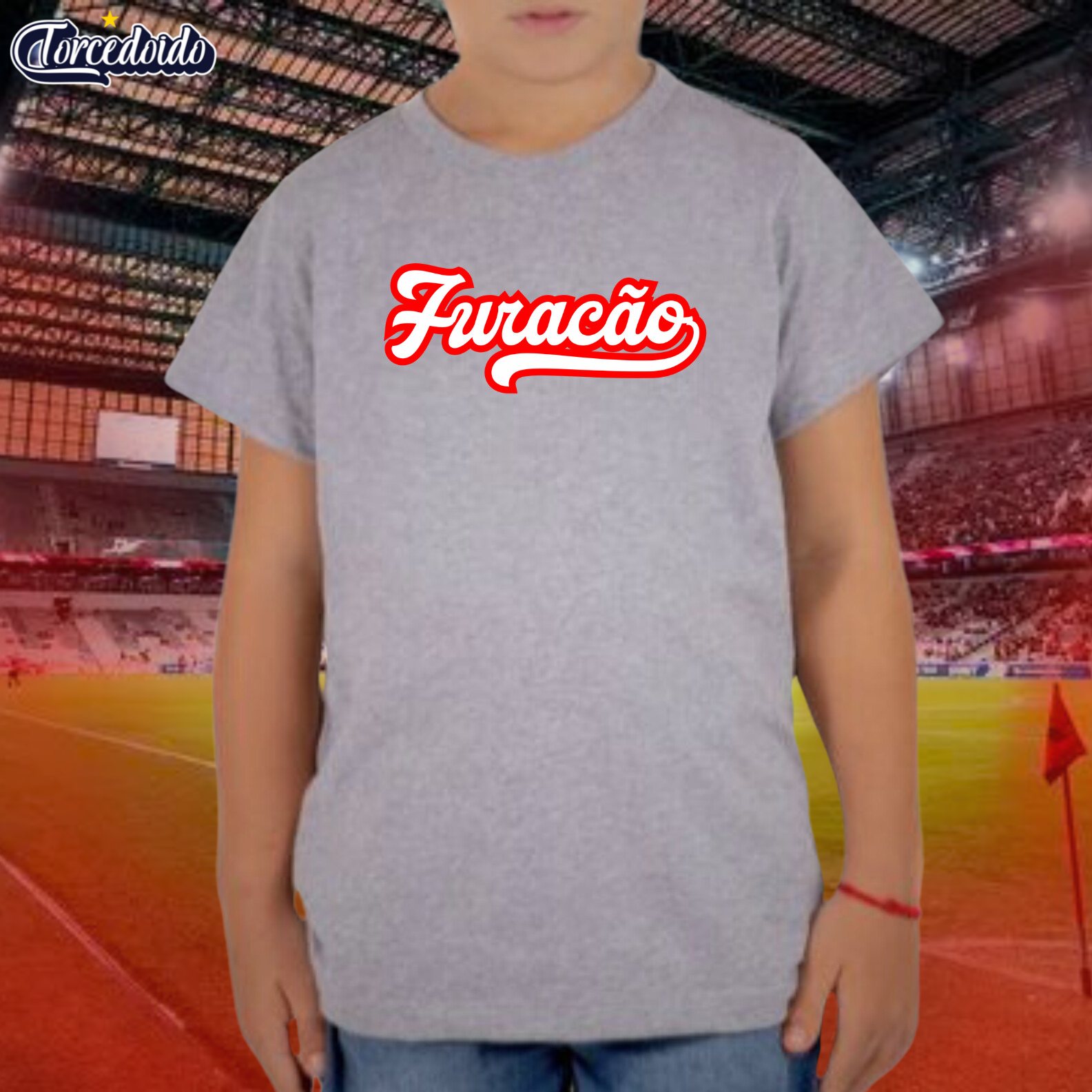 Camiseta Infantil Furacão Old - Athletico