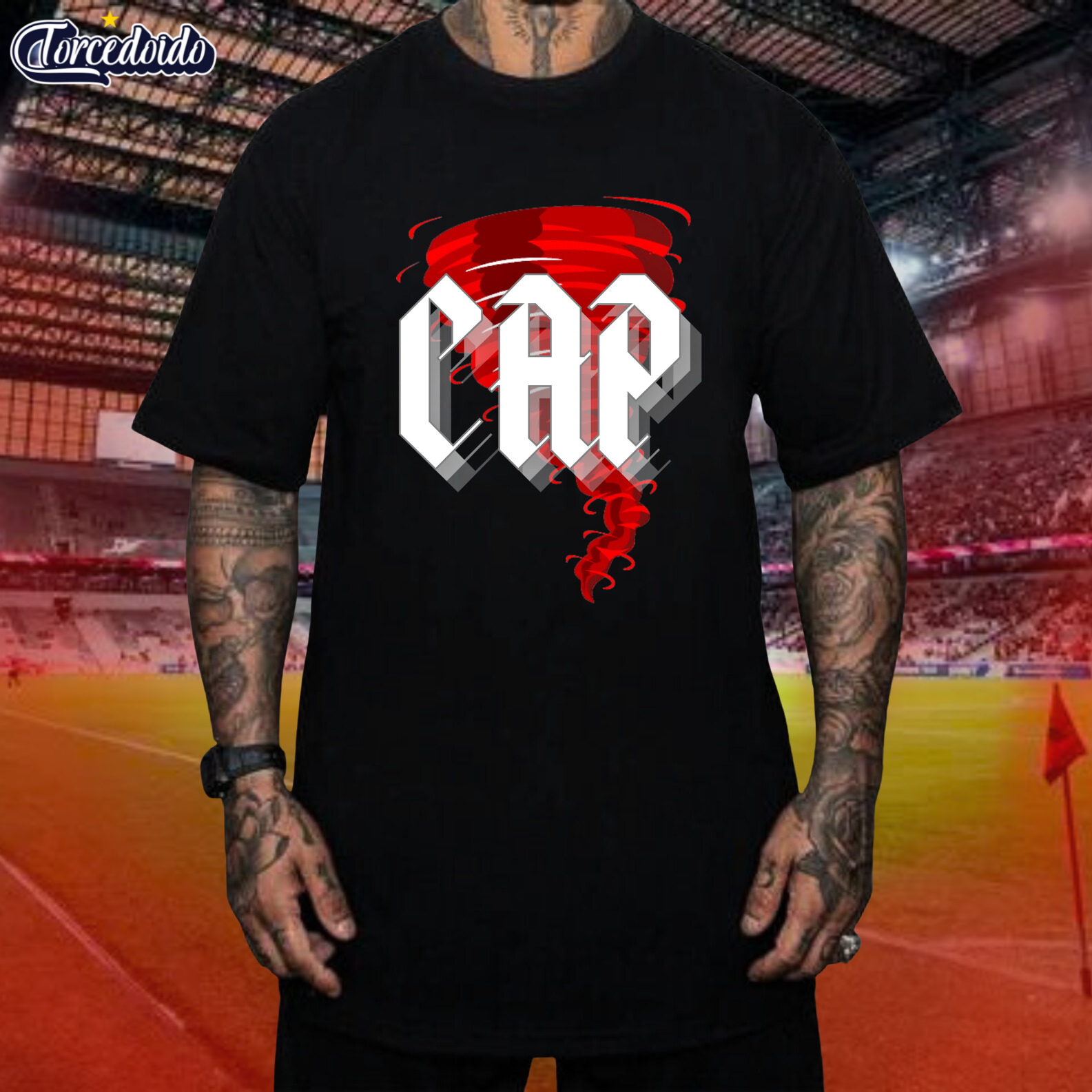 Camiseta Furacão CAP - Athletico