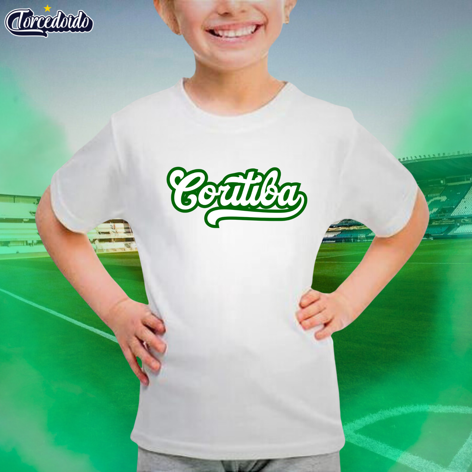 Camiseta Infantil Old - Coritiba