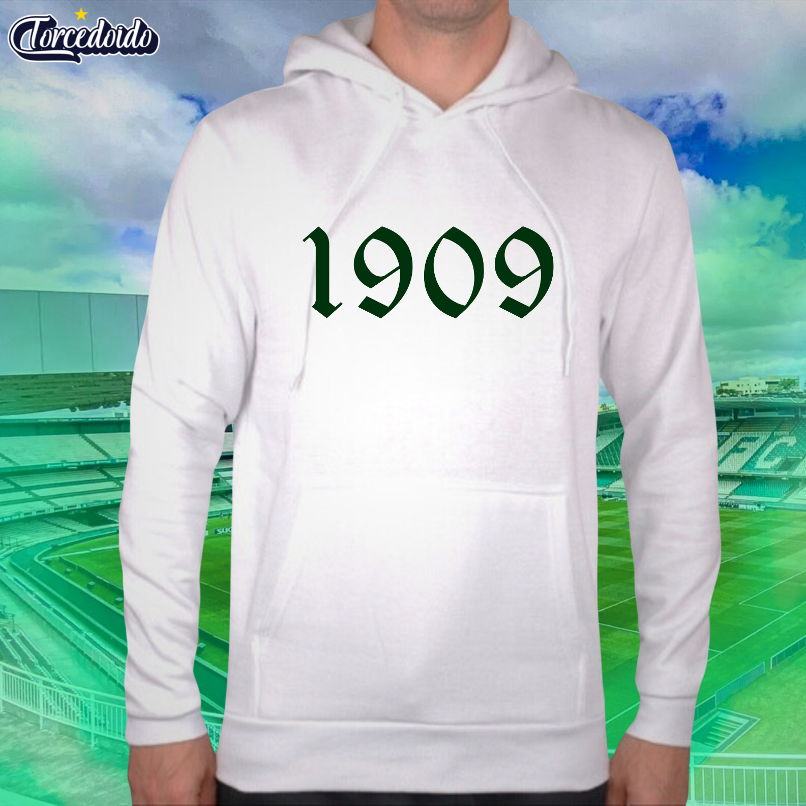 Moletom Canguru Basic 1909 - Coritiba