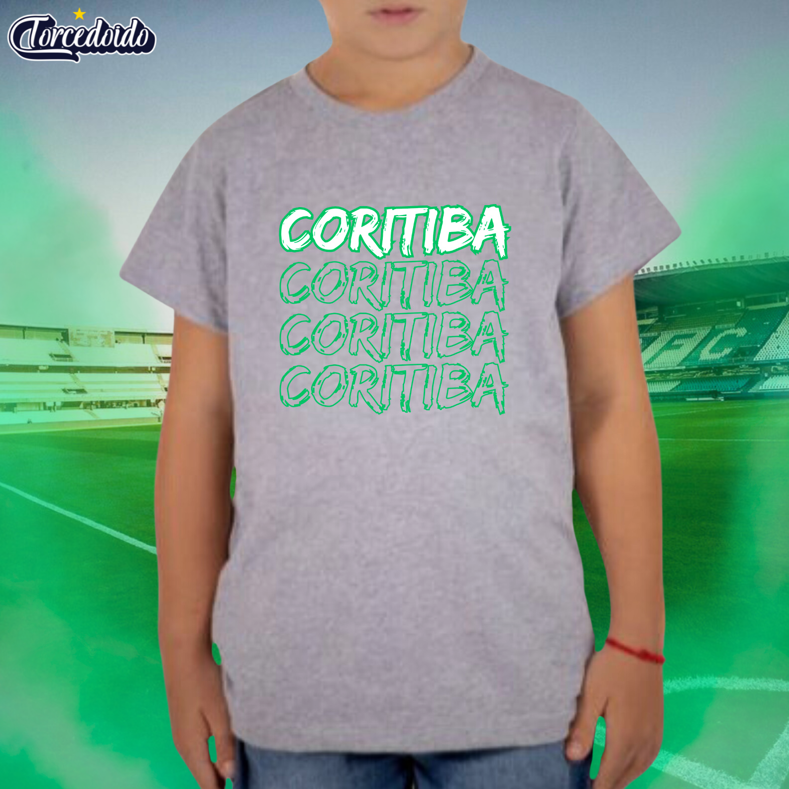 Camiseta Infantil Coritiba 3X - Coritiba