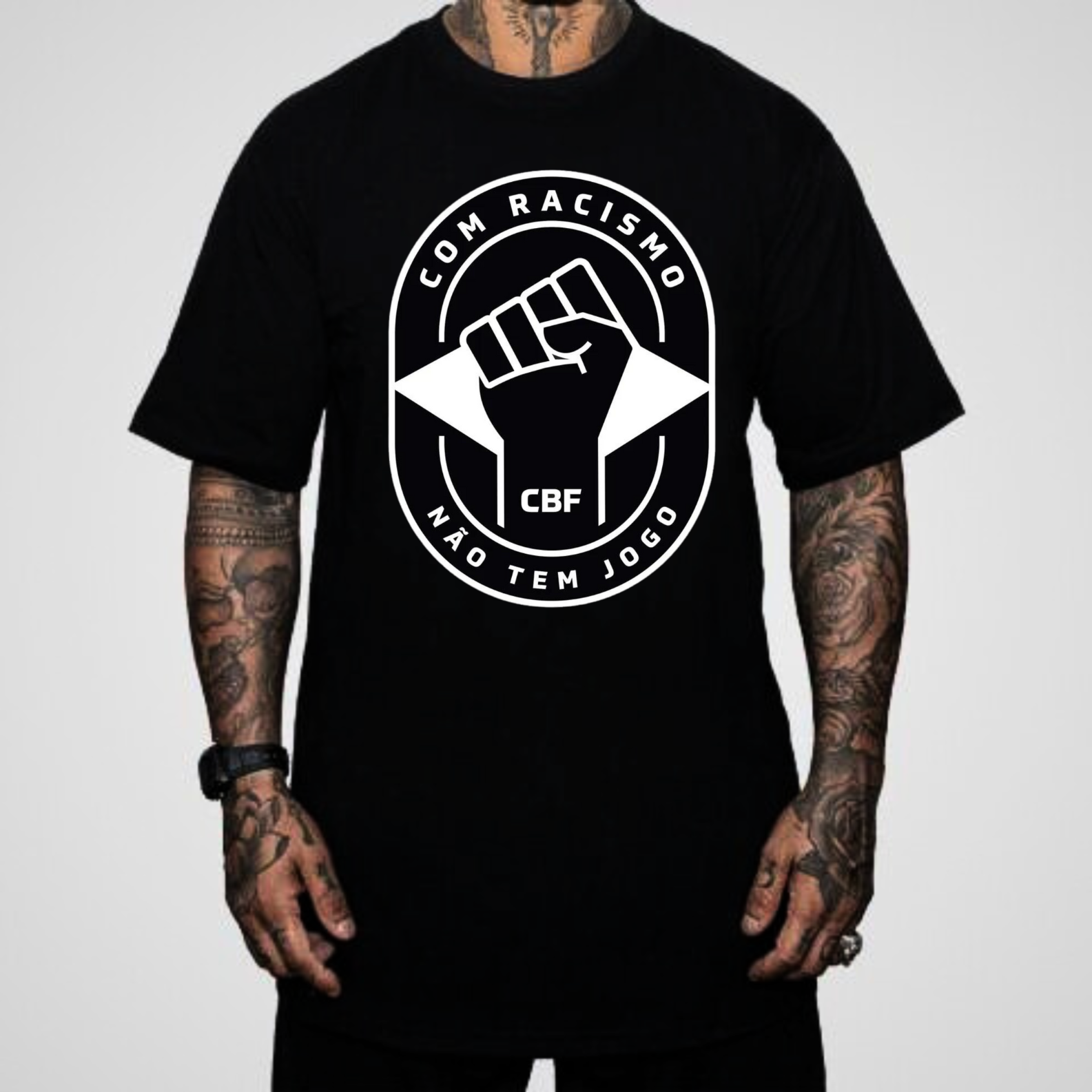 Camiseta Especial Anti-Racismo Mod. 2 - CBF