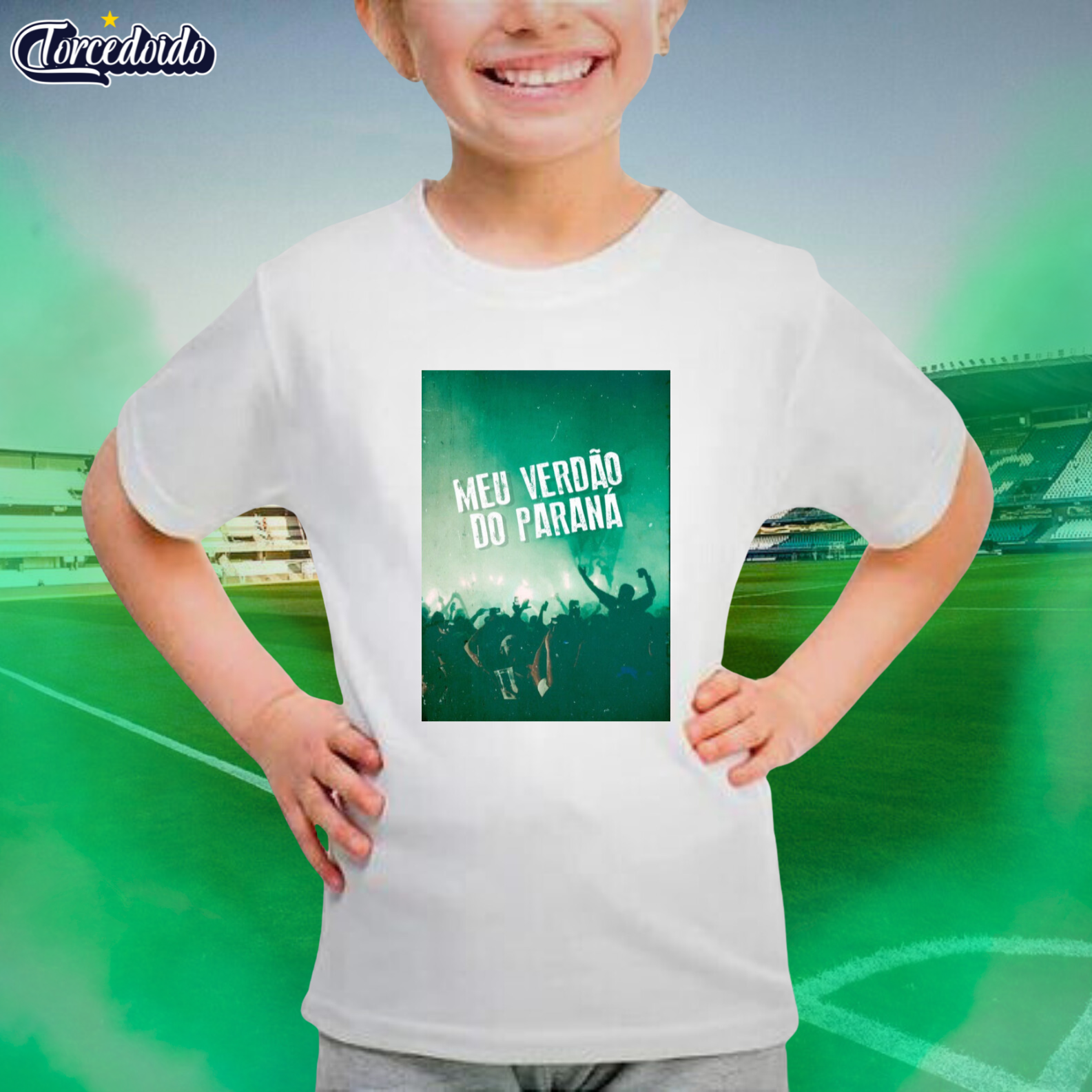 Camiseta Infantil Verdão - Coritiba