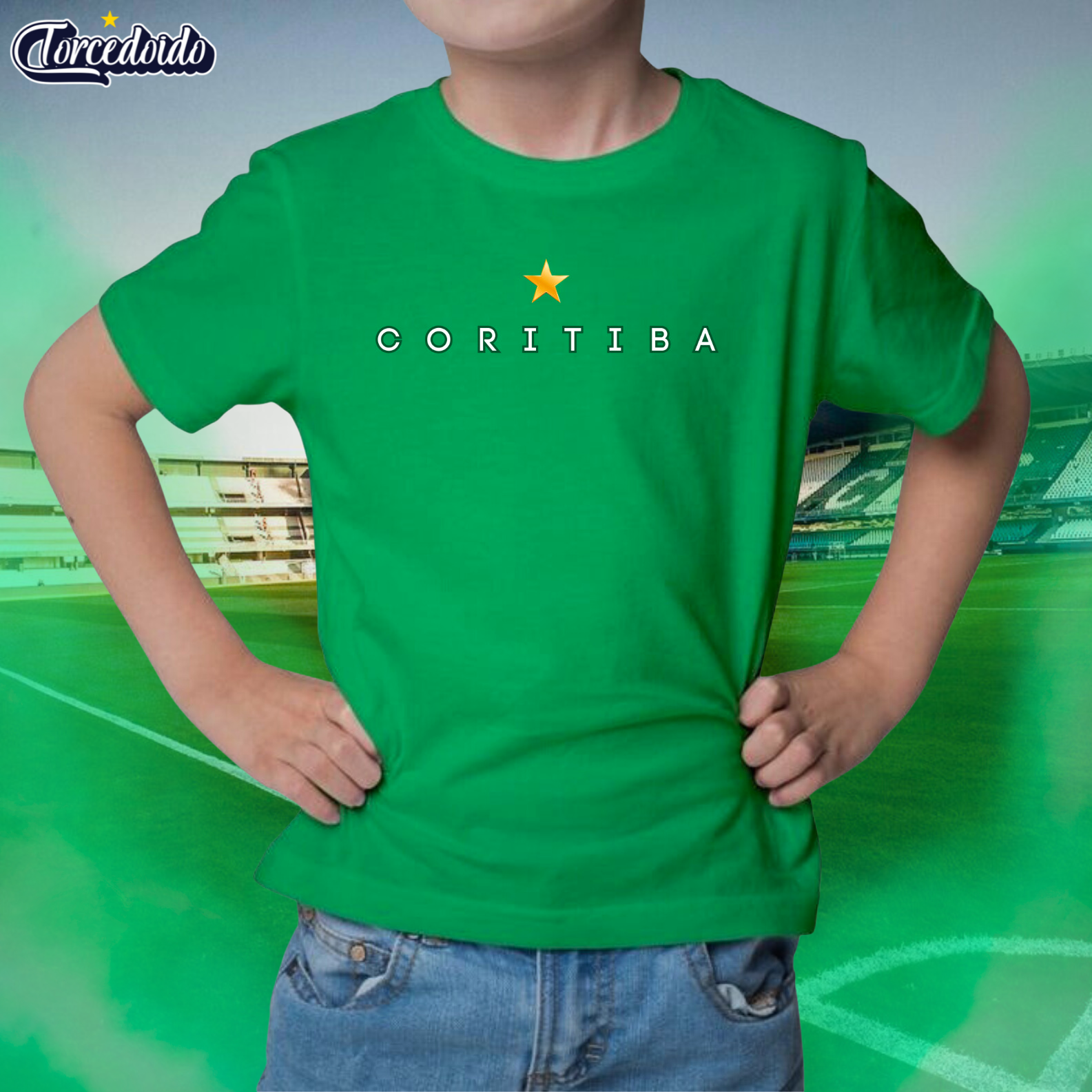 Camiseta Infantil Basic - Coritiba