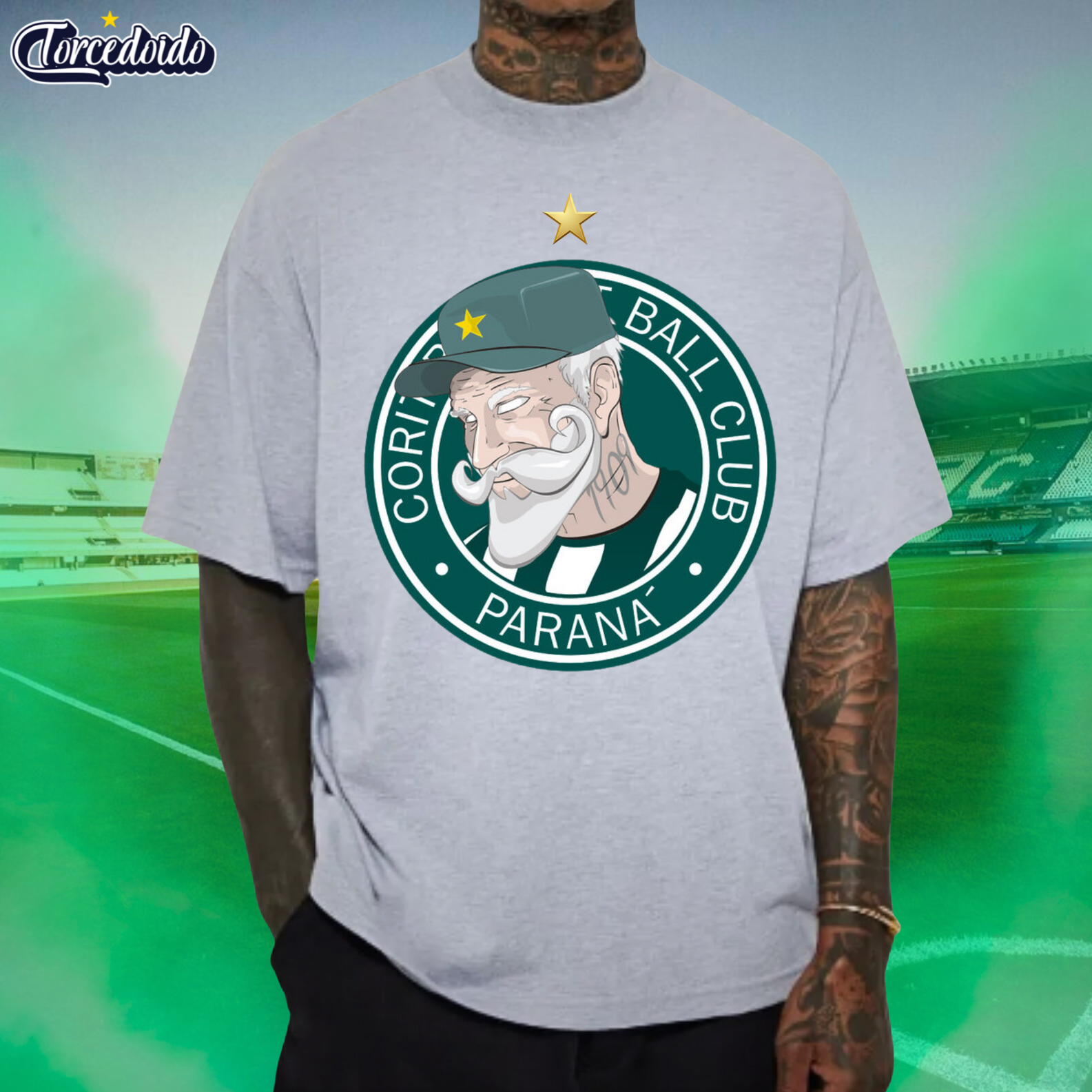 Camiseta Vovô Coxa - Coritiba