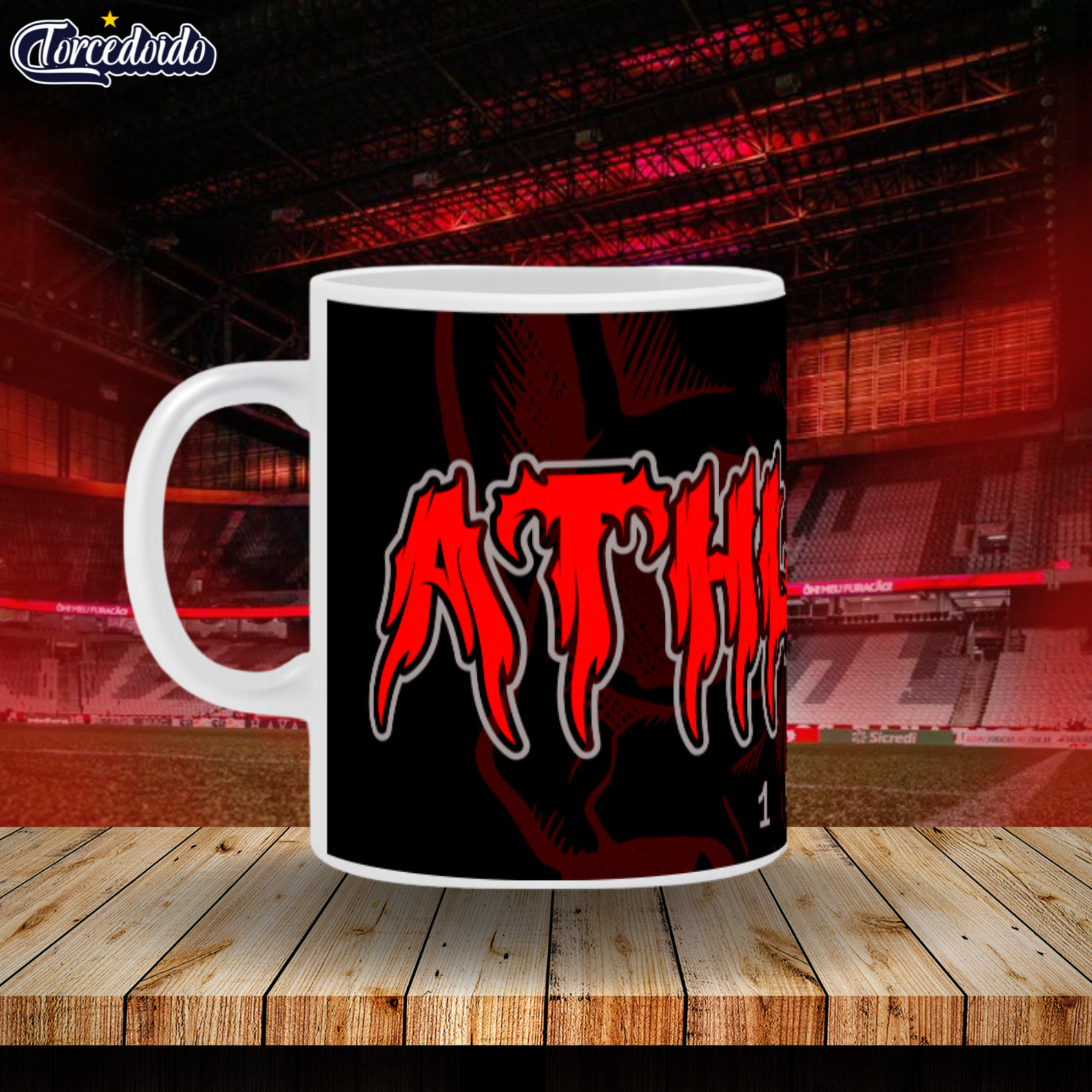 Caneca Cerâmica Blood - Athletico