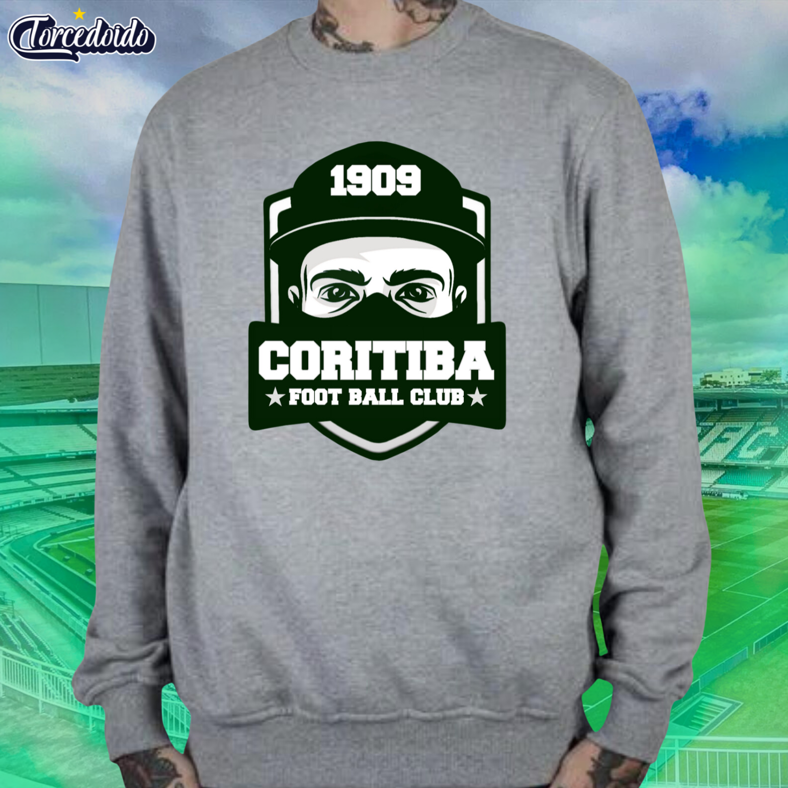 Moletom Careca Home - Coritiba
