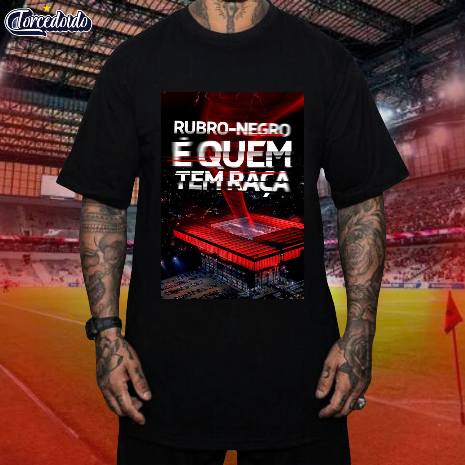 Camiseta Rubro-Negro - Athletico PR