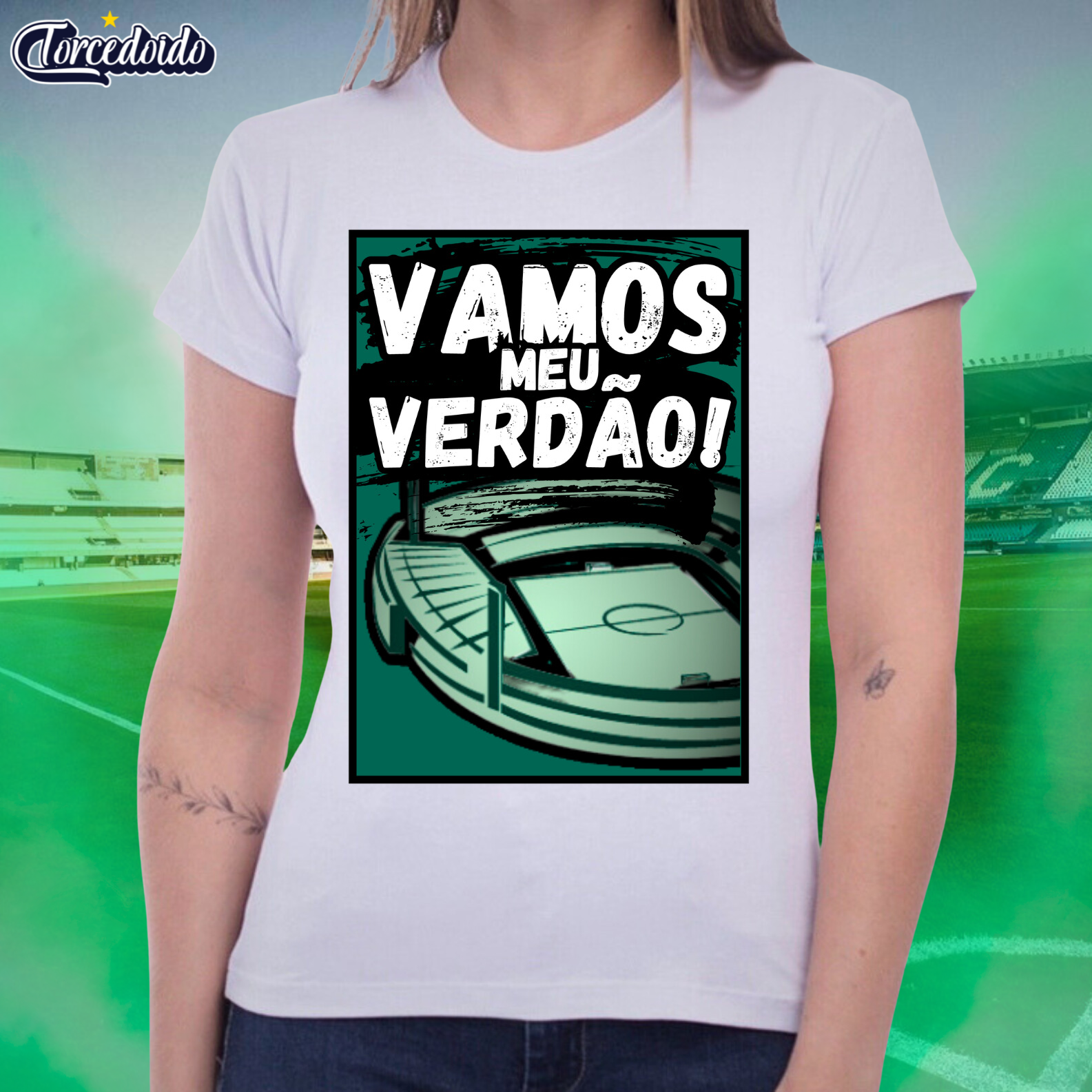 Camiseta Baby Look Couto Pereira - Coritiba