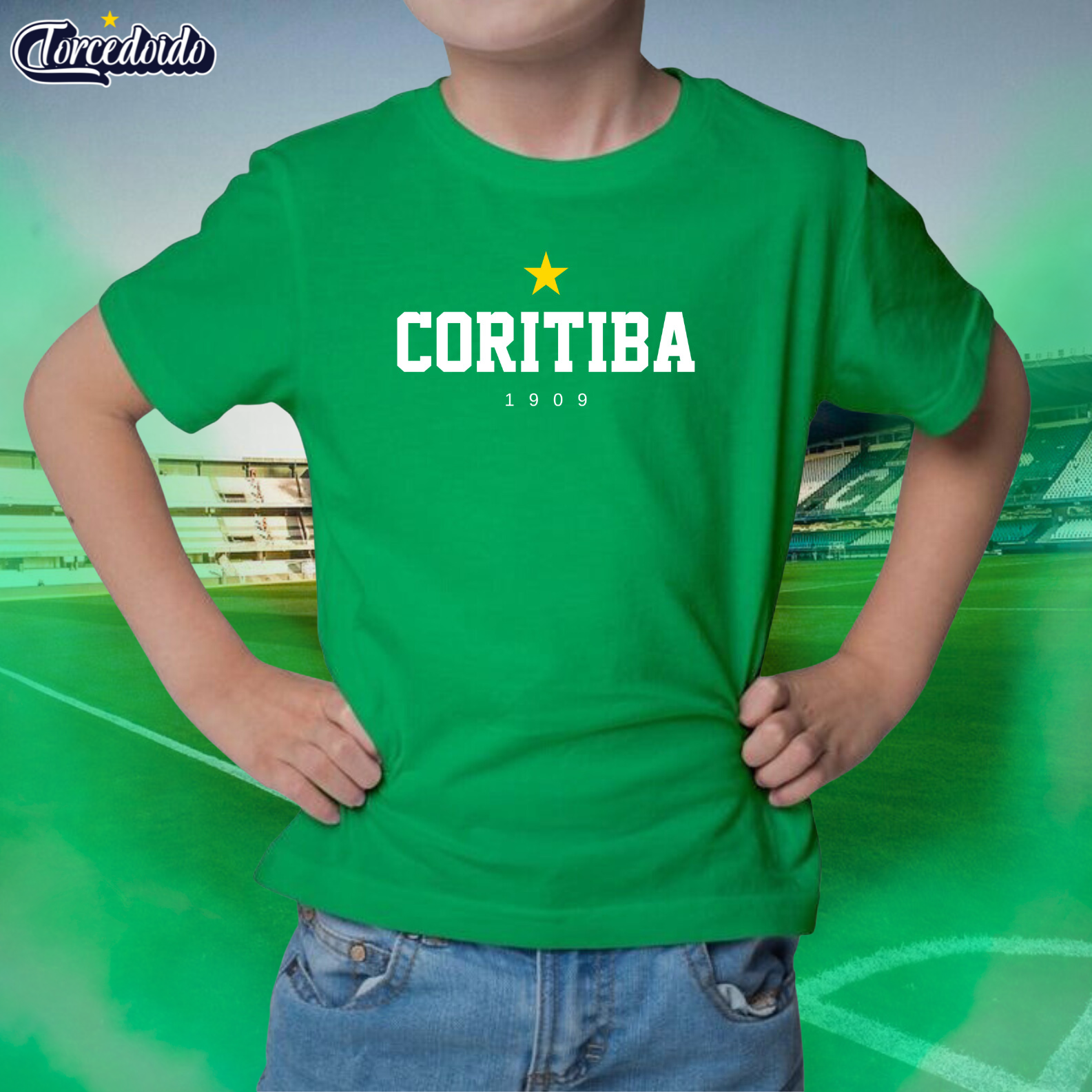 Camiseta Infantil Tradicional - Coritiba