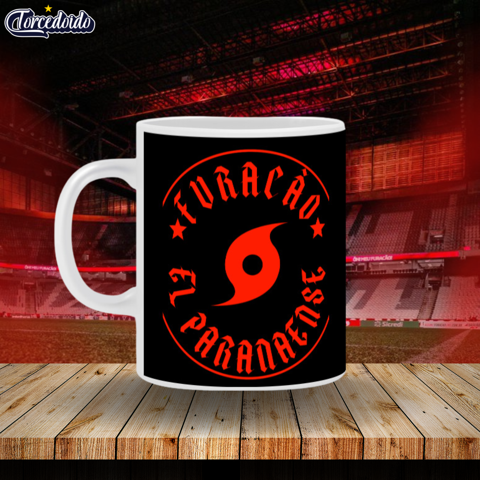 Caneca Cerâmica El Paranaense - Athletico