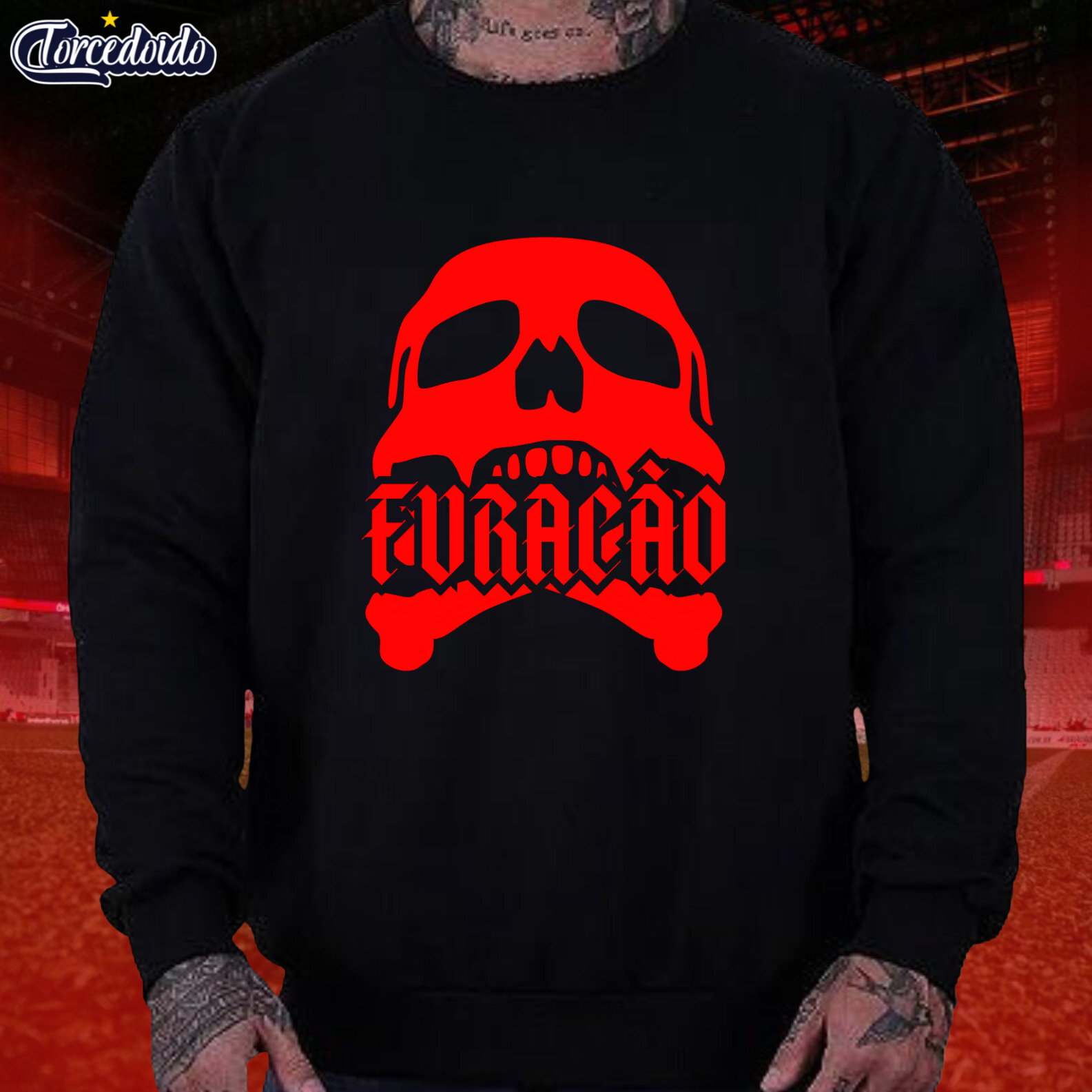 Moletom Careca Caveira - Athletico