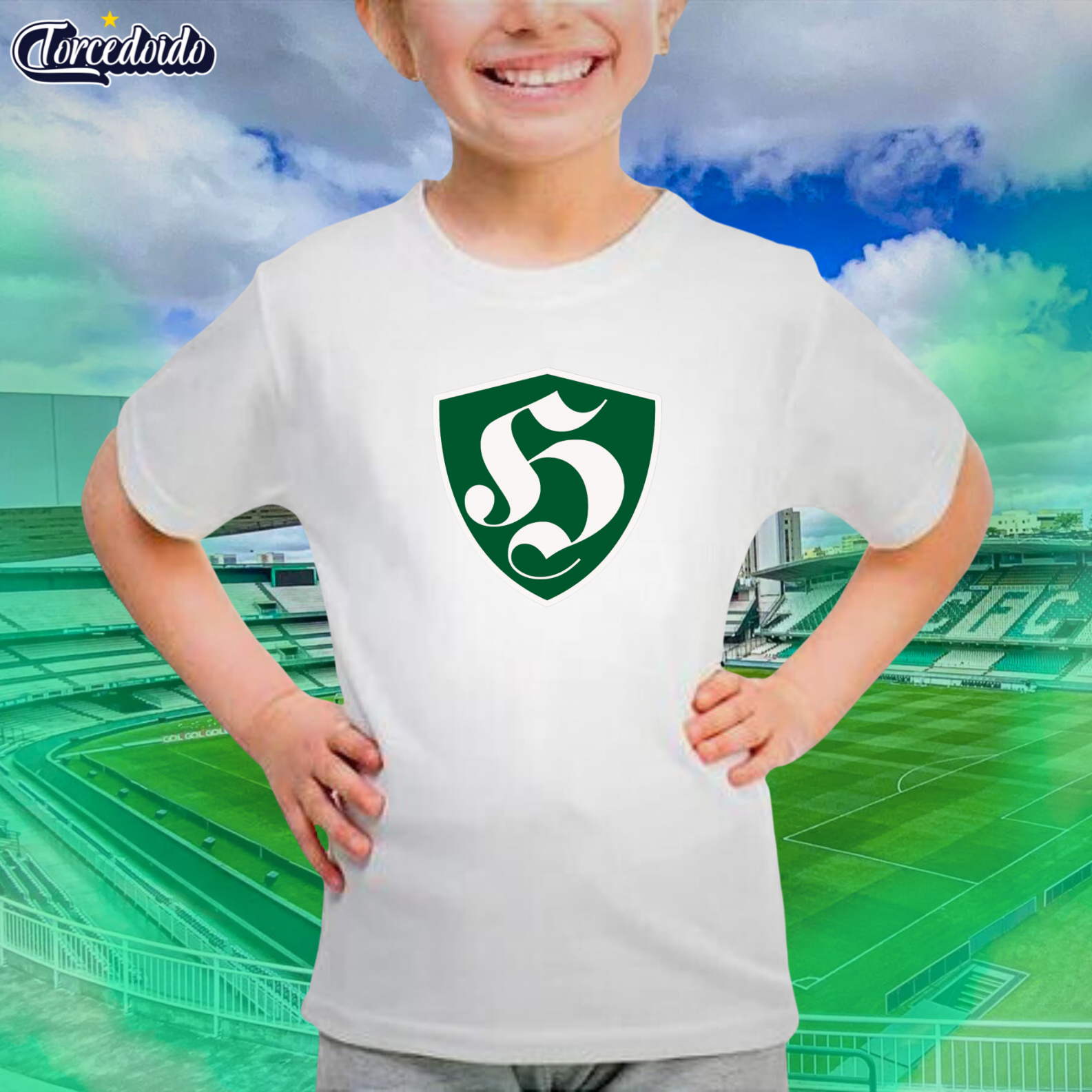 Camiseta Infantil Hooligans Logo - Coritiba