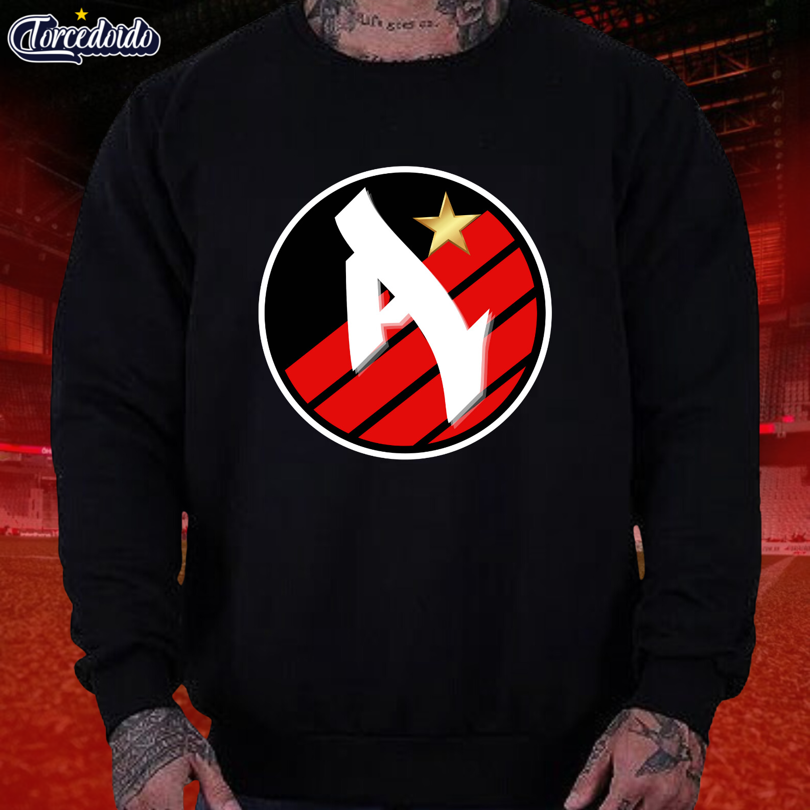 Moletom Careca Letra - Athletico