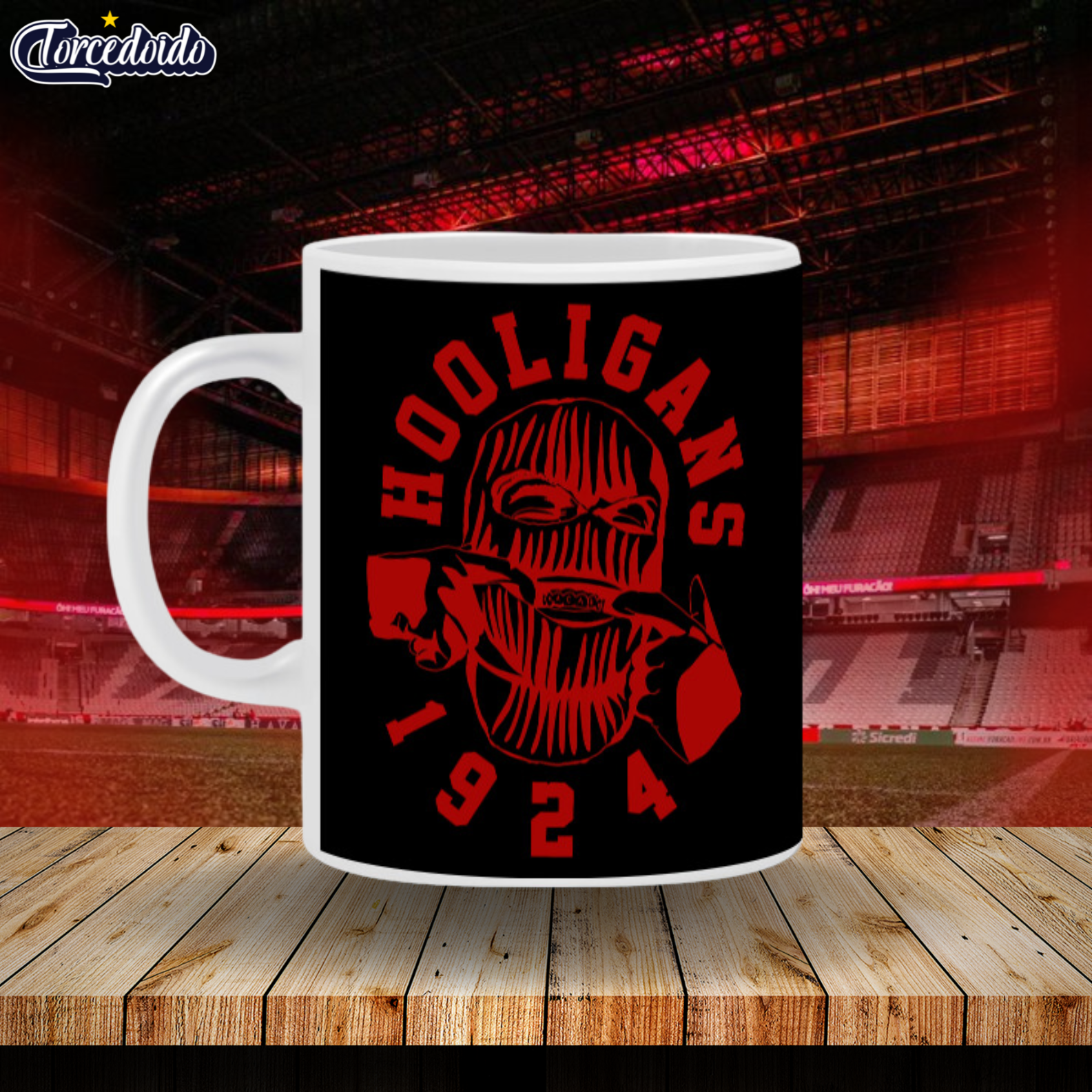 Caneca Cerâmica Hooligans 1924 - Athletico