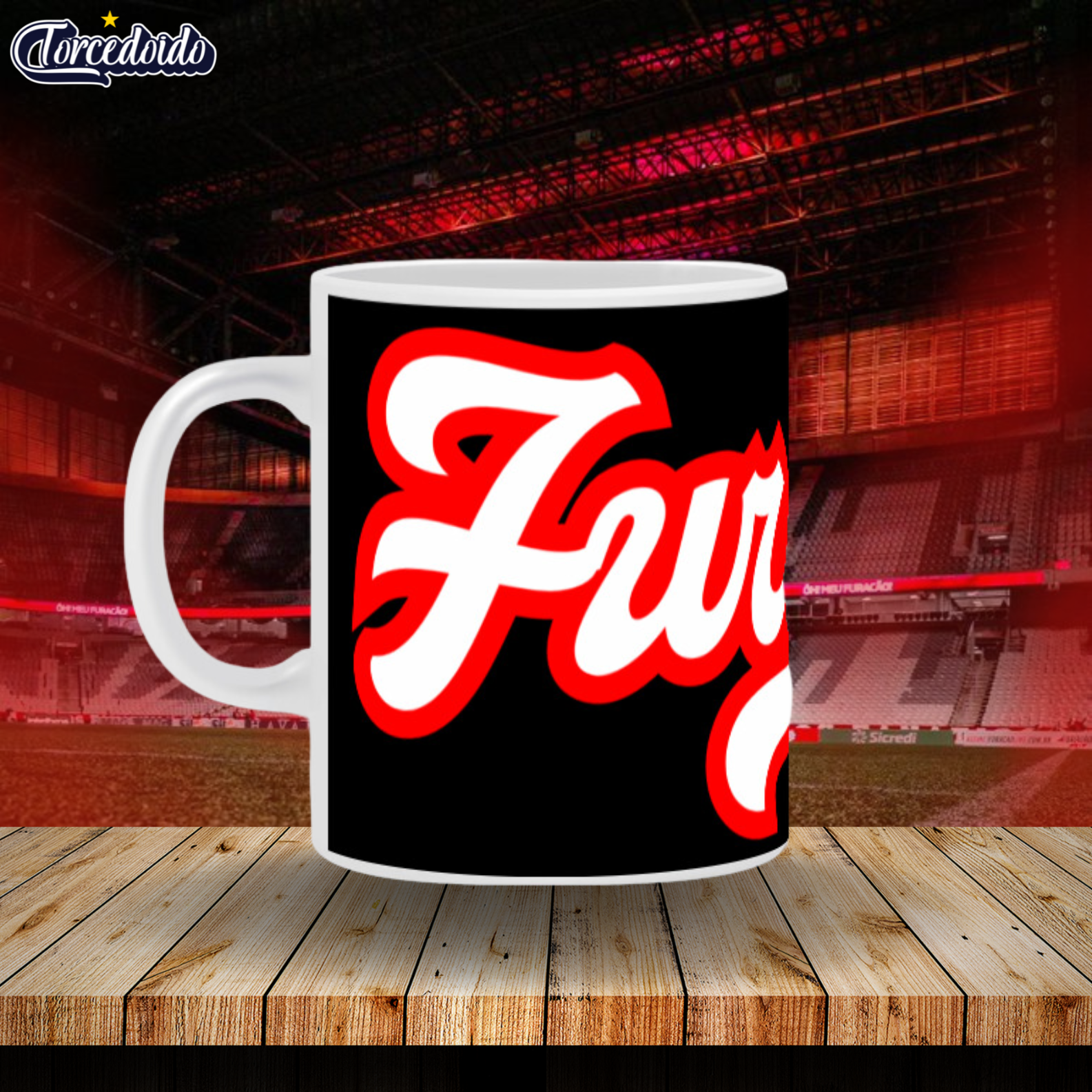 Caneca Cerâmica Old Furacão - Athletico