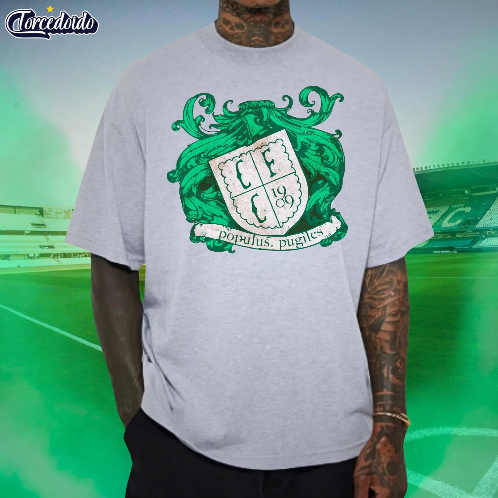 Camiseta Escudo Medieval - Coritiba