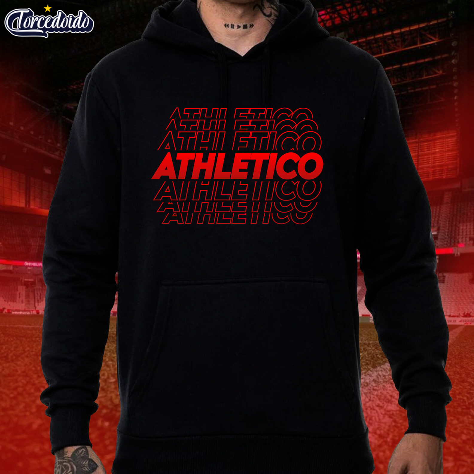 Moletom Canguru Athletico Multi - Athletico