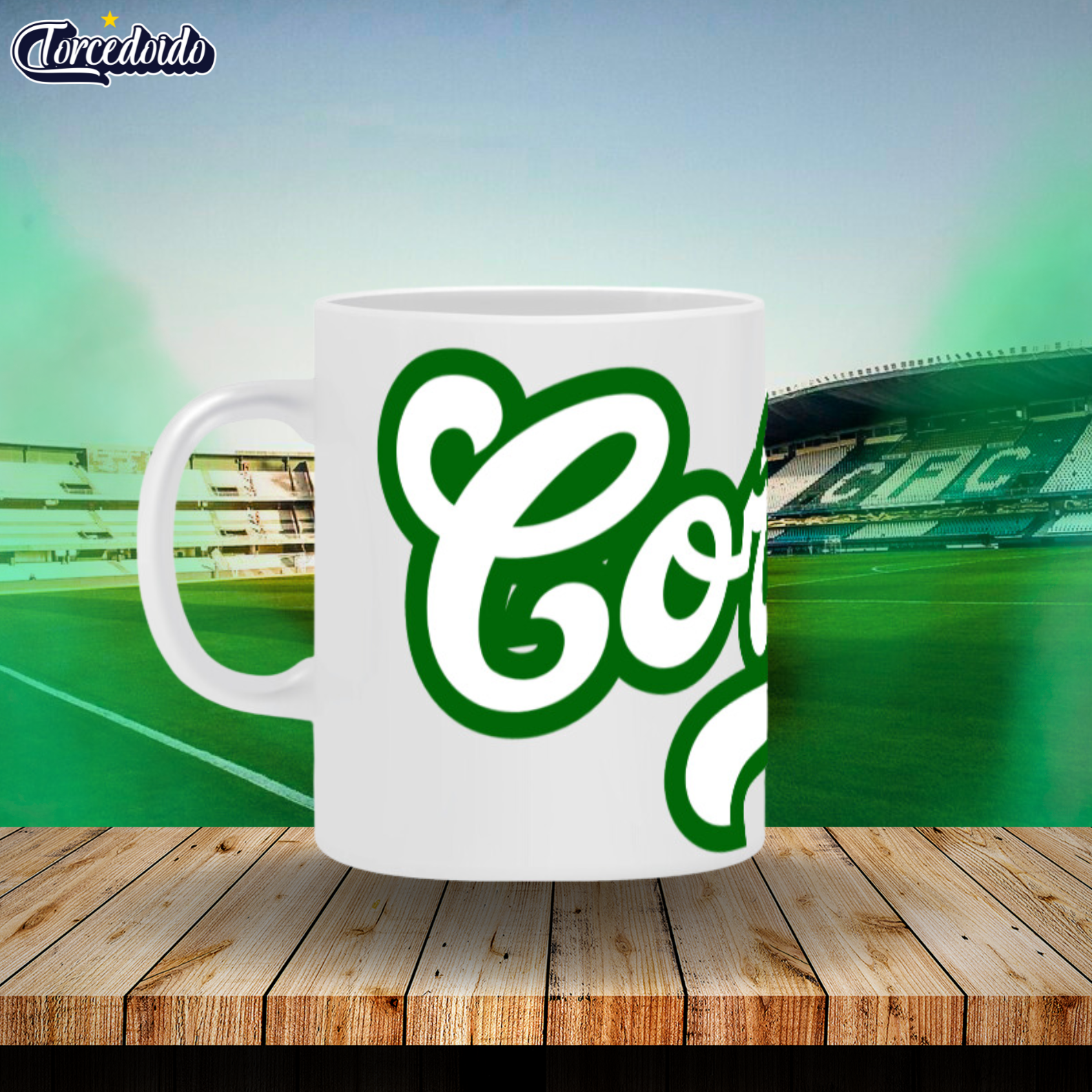 Caneca Cerâmica Coxa Old  - Coritiba