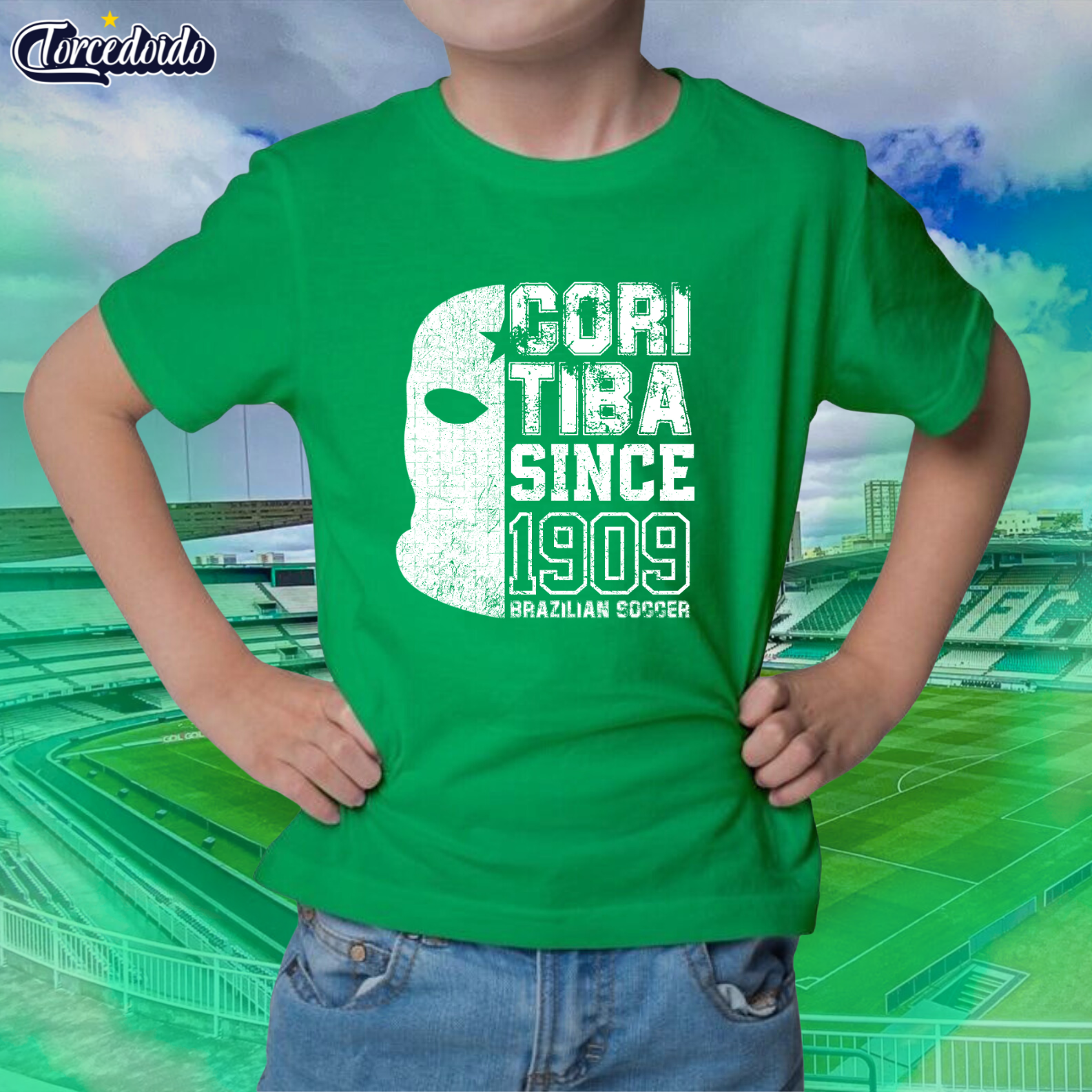 Camiseta Infantil Since - Coritiba