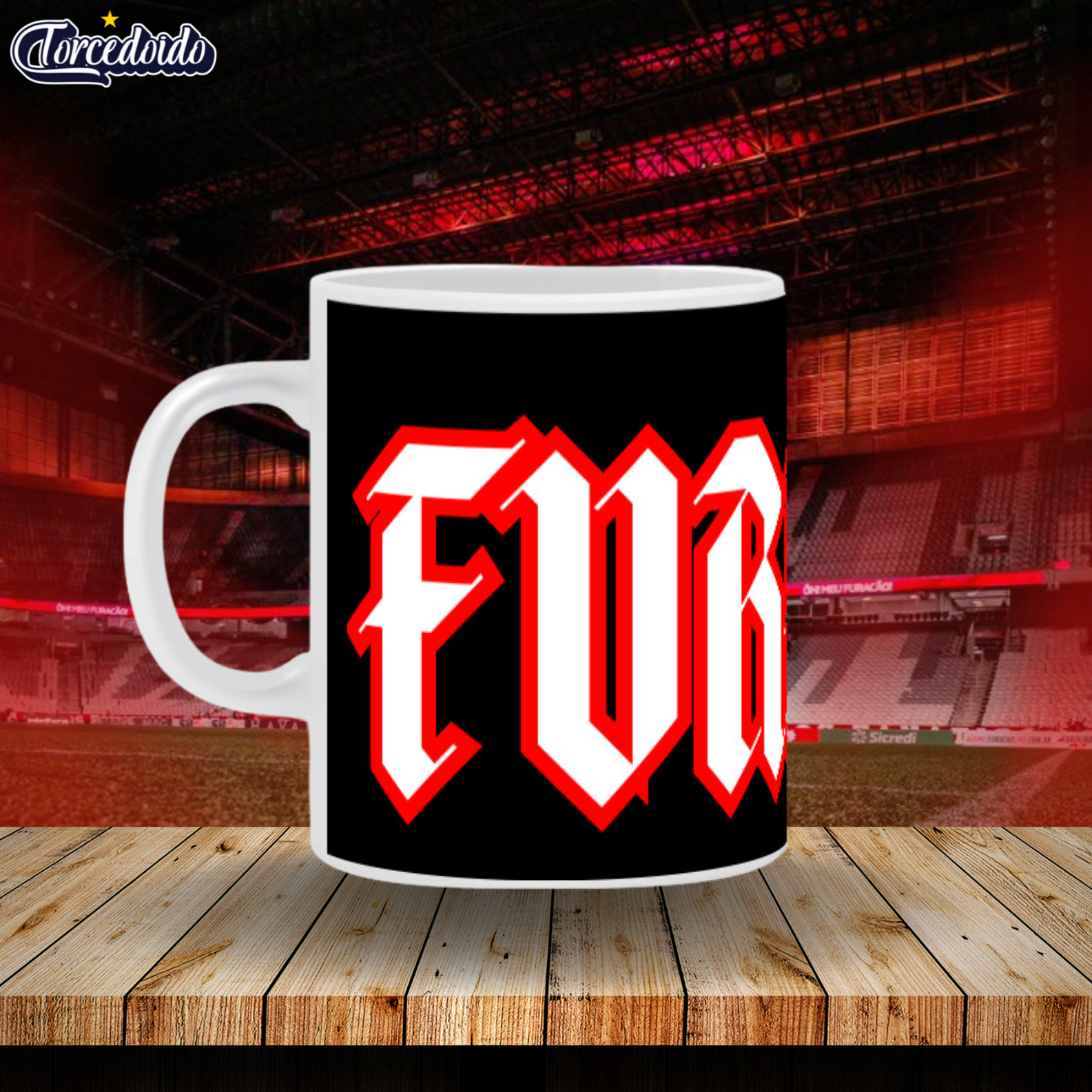 Caneca Cerâmica Furacão - Athletico