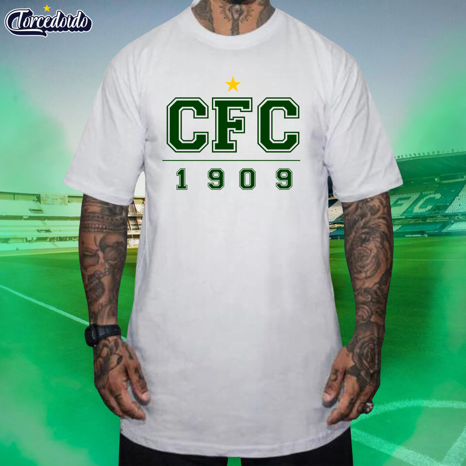 Camiseta Antigo CFC - Coritiba