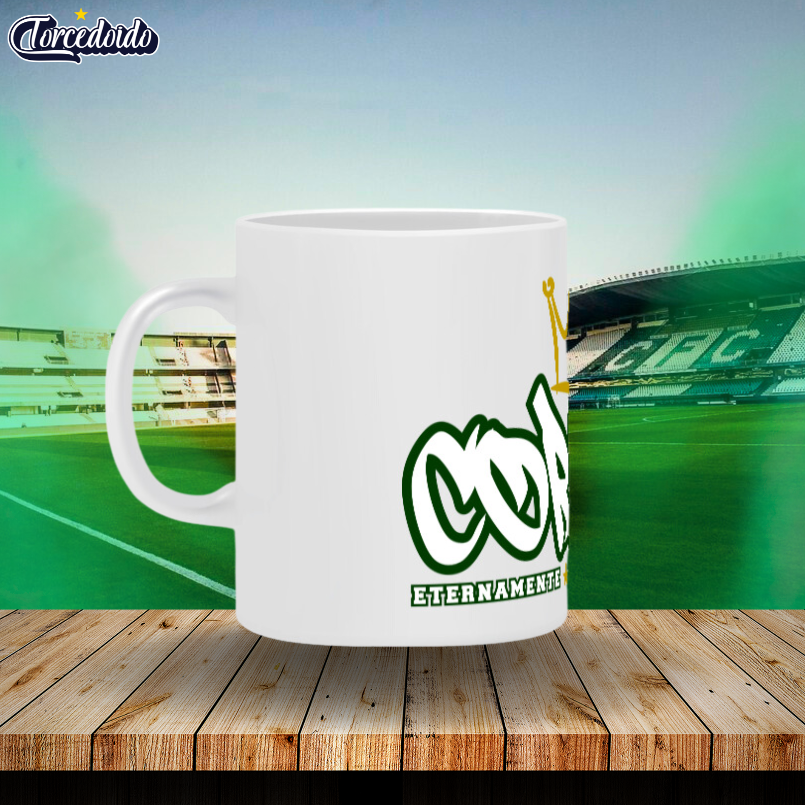 Caneca Cerâmica Graffiti - Coritiba