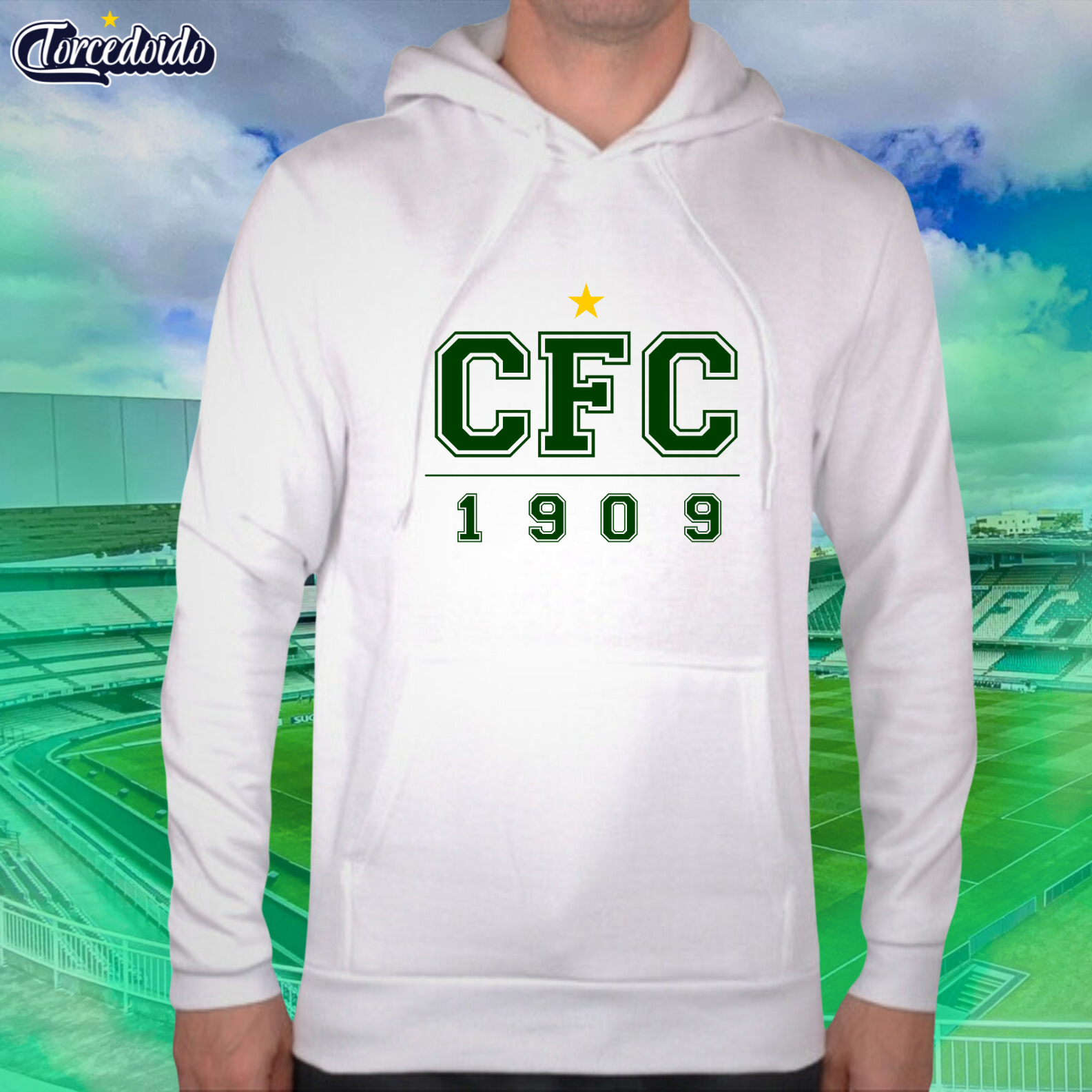 Moletom Canguru CFC Antigo - Coritiba
