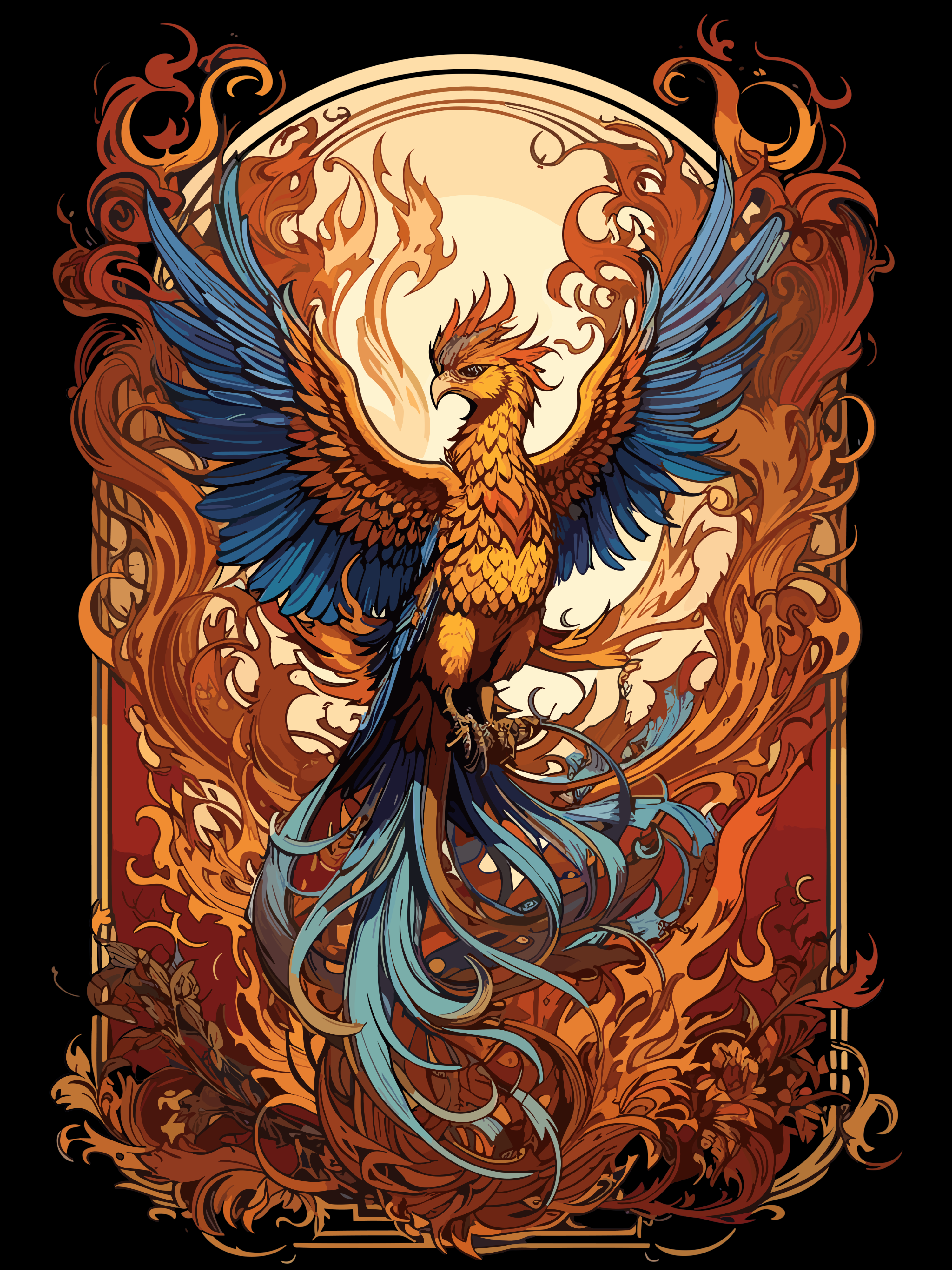 Nome do produto: Fênix (Preta)