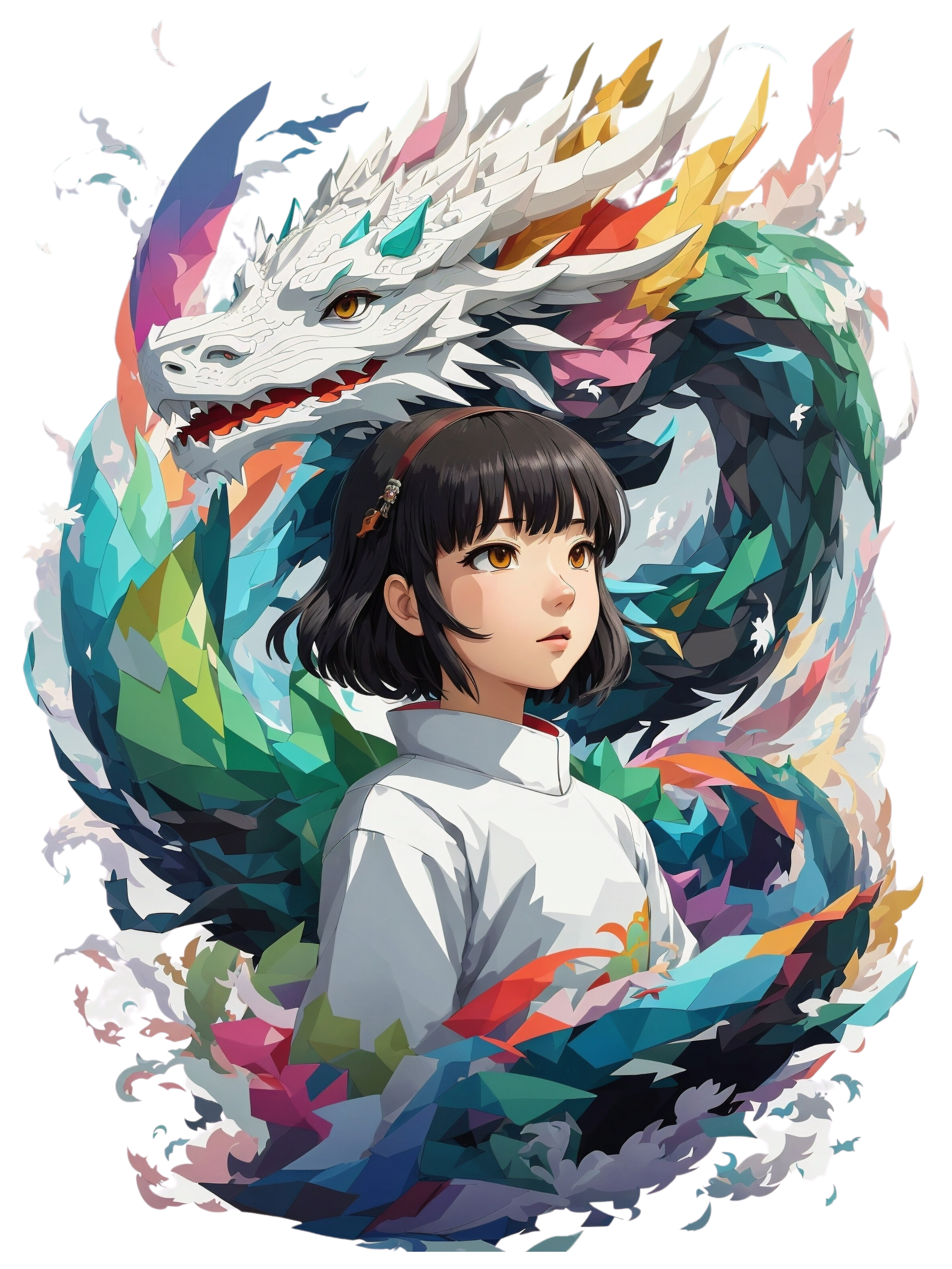 Haku & Chihiro 3 (Branca)