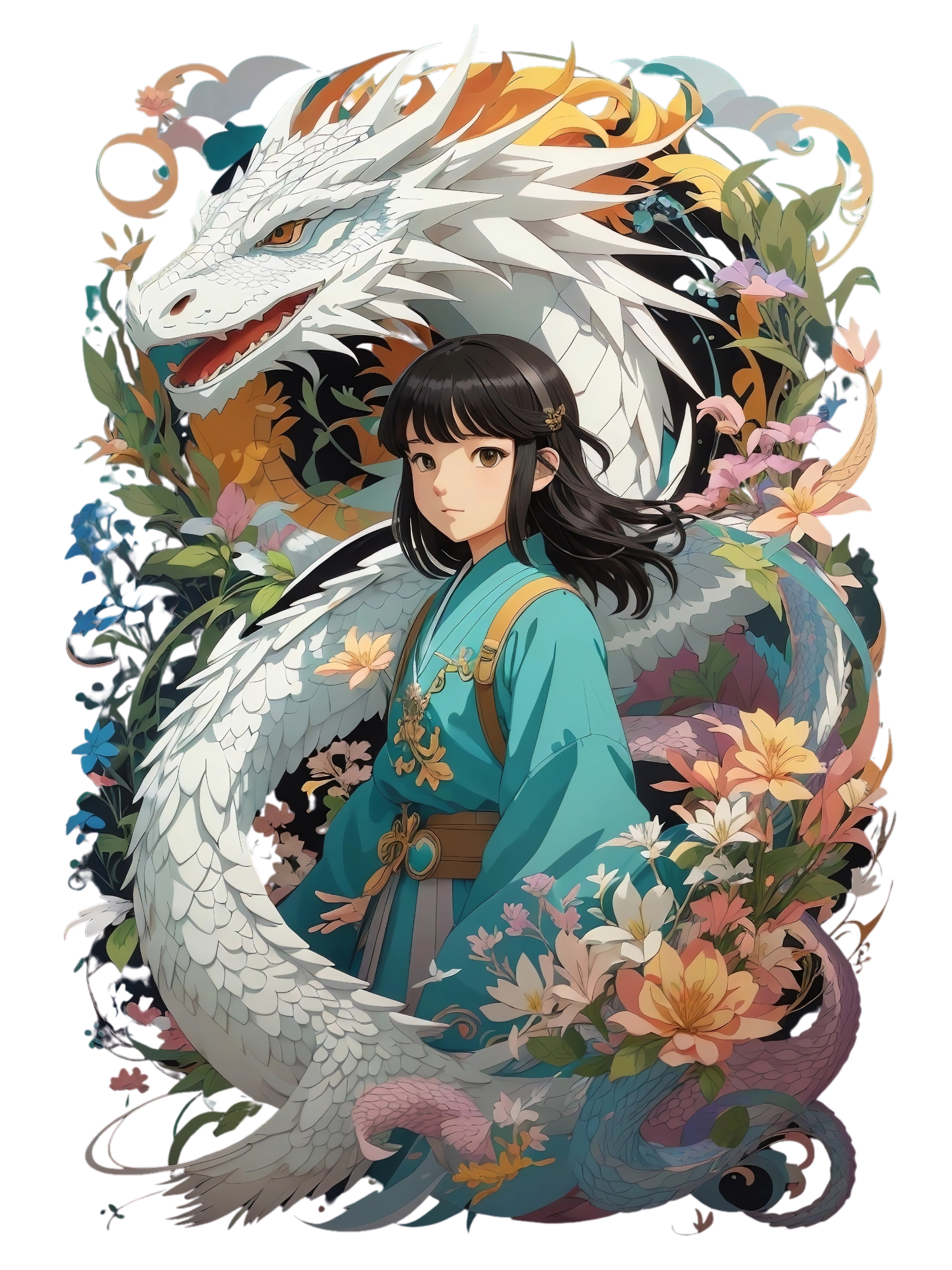 Haku & Chihiro 2 (Branca)