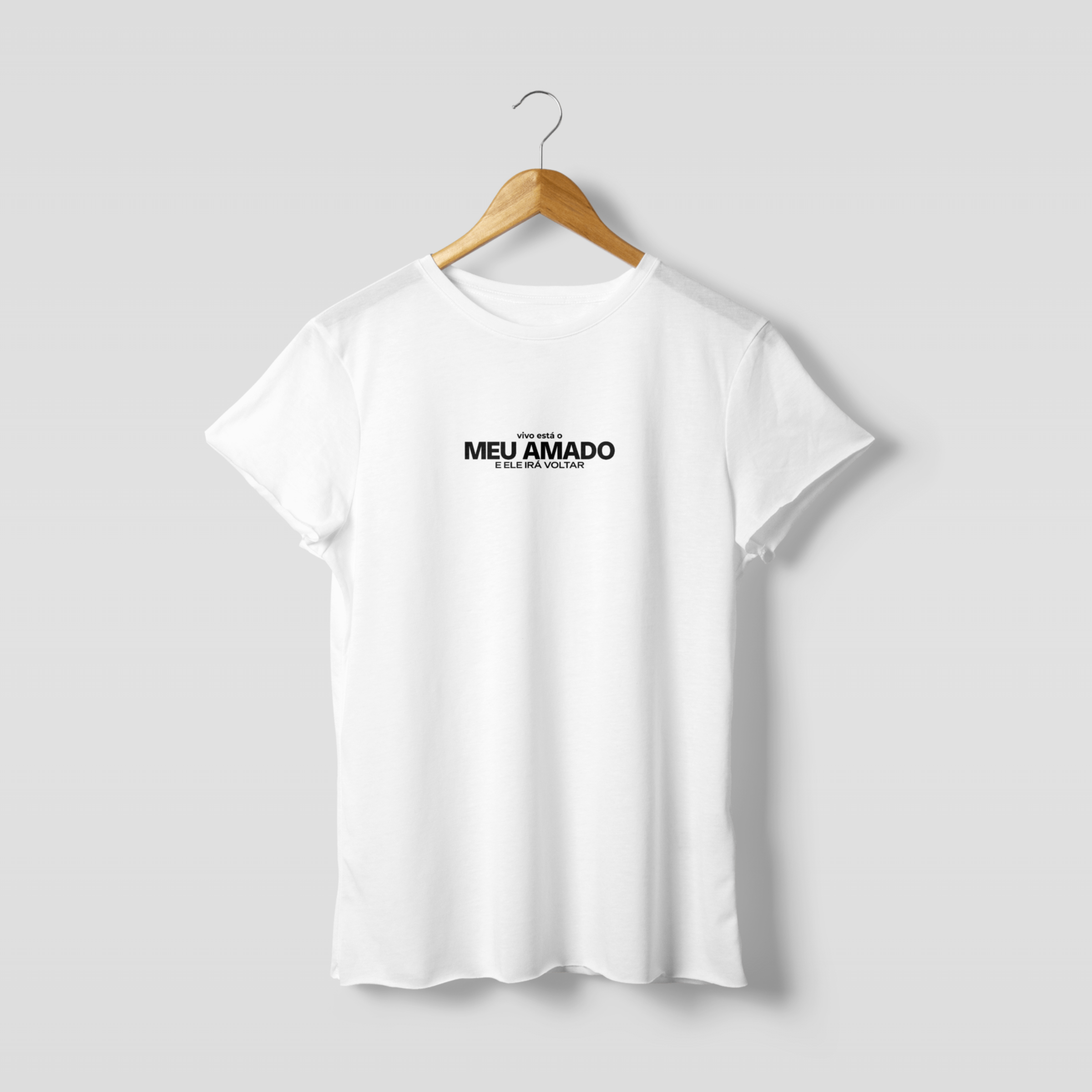 Vivo está o meu amado e Ele irá voltar