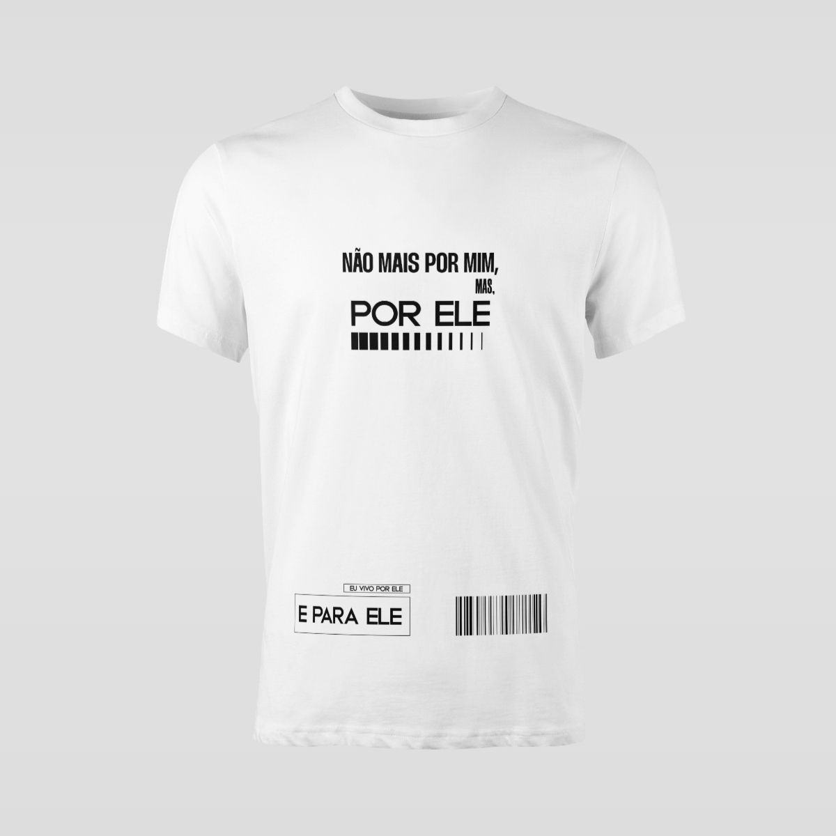 Não mais por mim, mas, por Ele