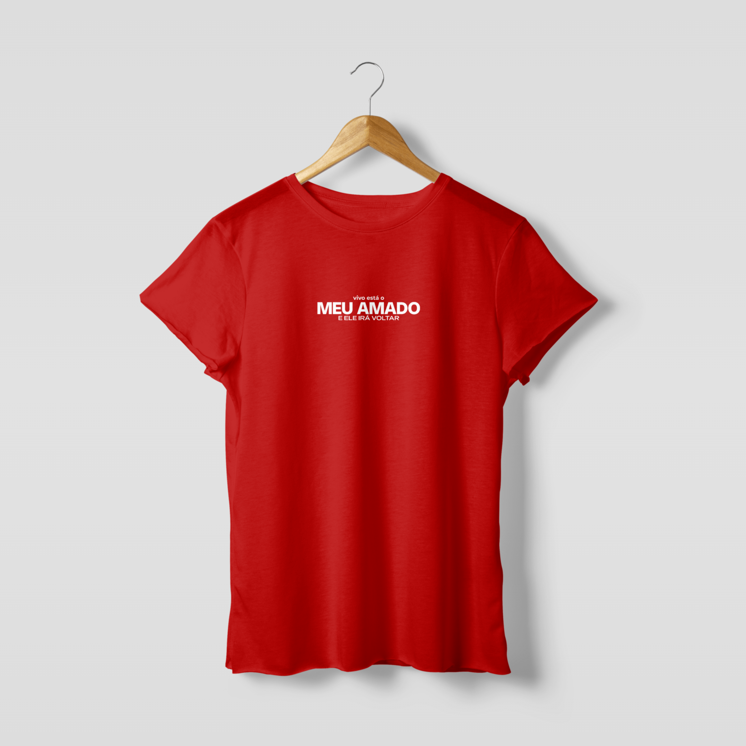 Vivo está o meu amado e Ele irá voltar