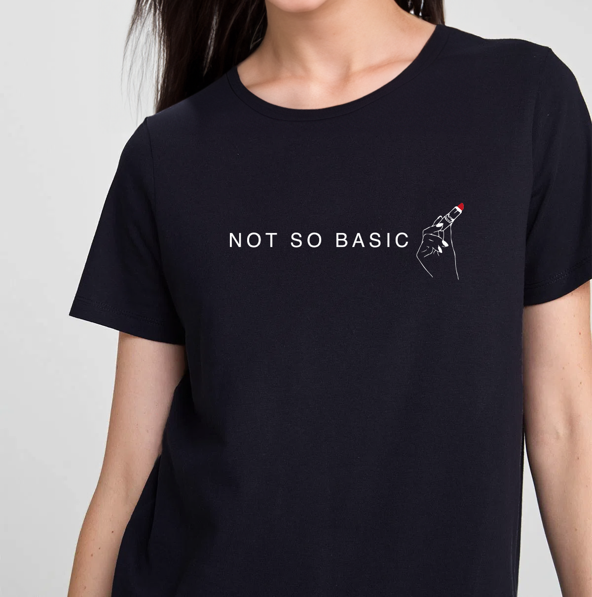 Camiseta Not So Basic Preta 