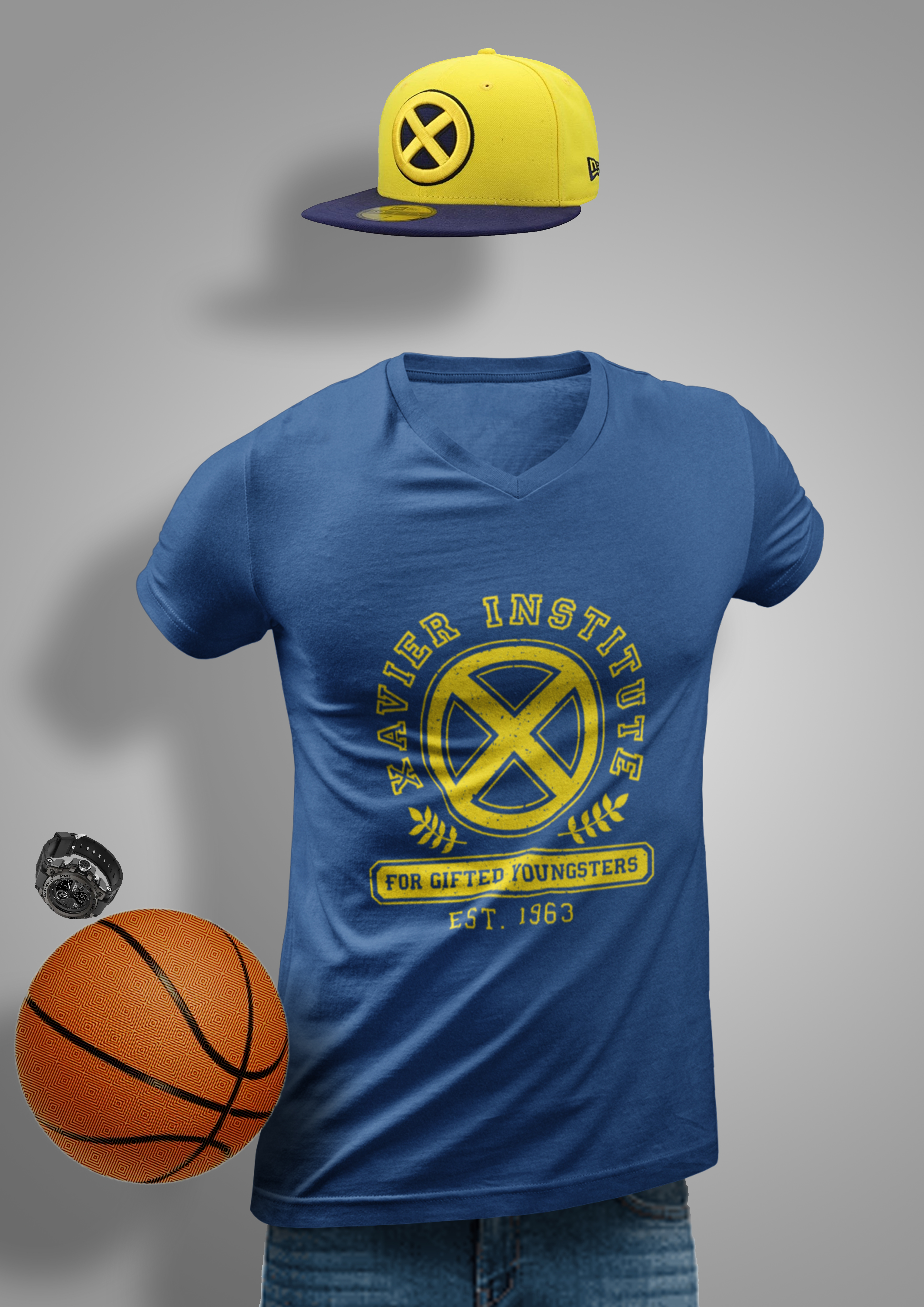 Nome do produto  CAMISETA INSTITUTO XAVIER MUTANTES X-MEN