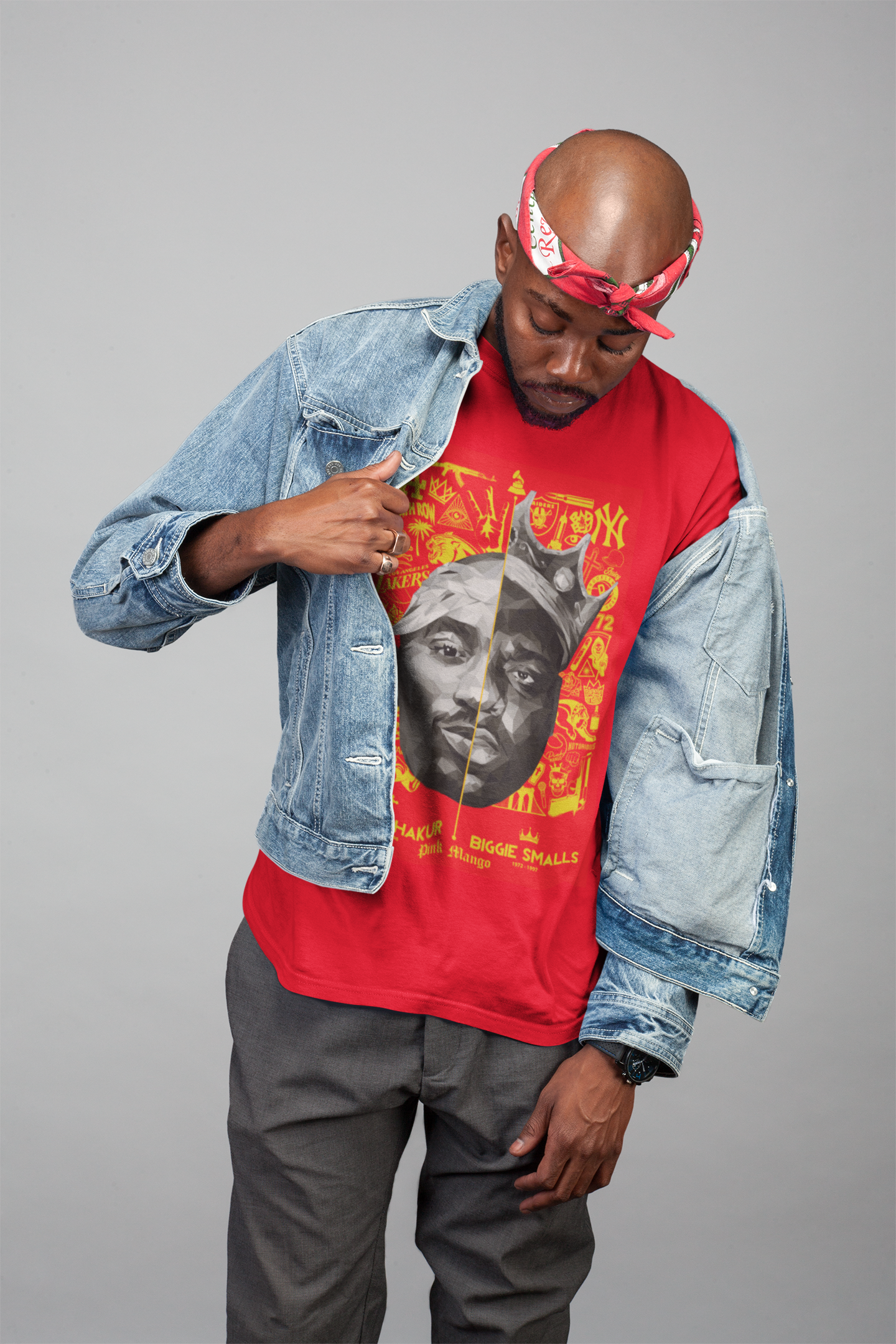 CAMISETA QUALITY 2 PAC & Notorious B.I.G. legends