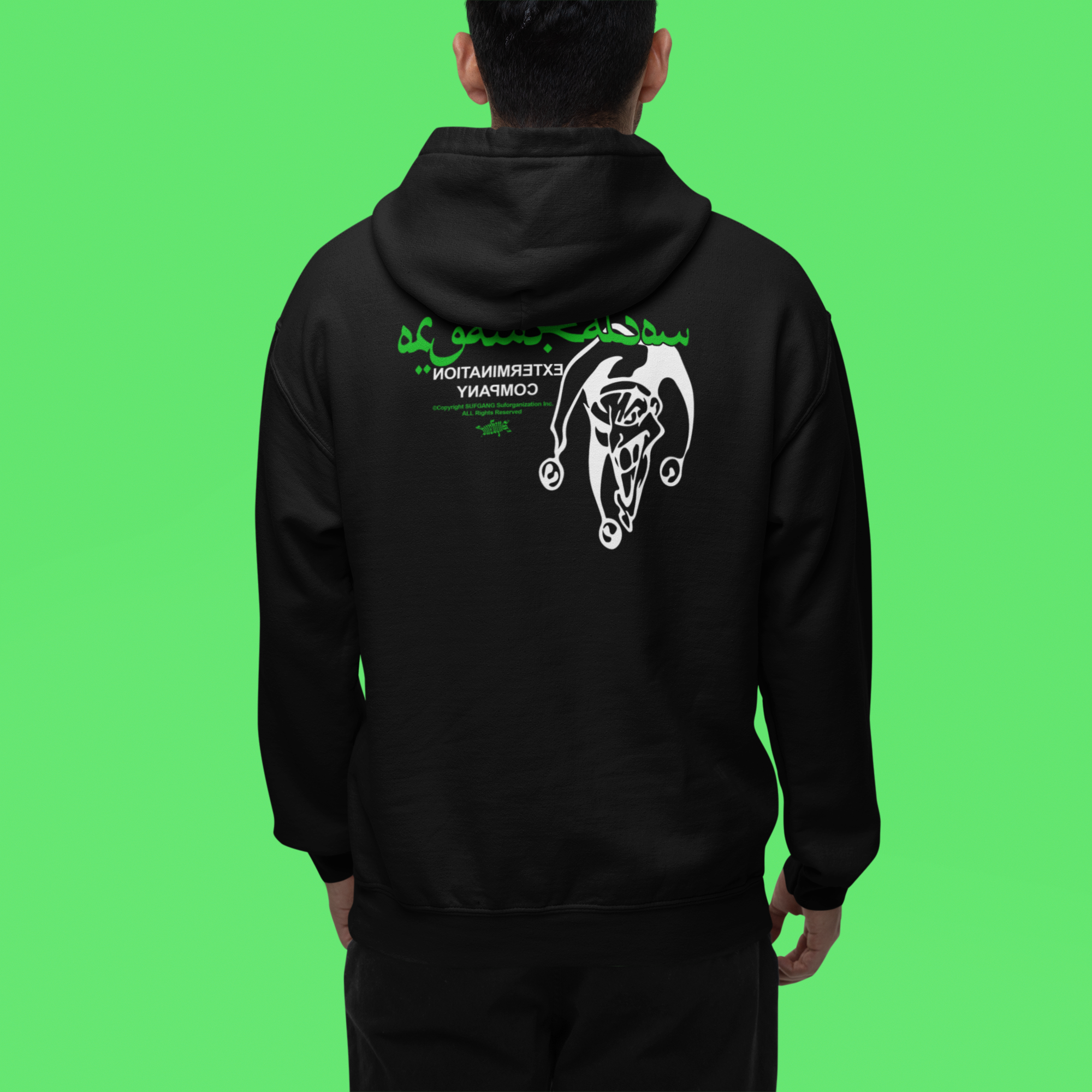 MOLETOM JOKER ARABIC VERDE