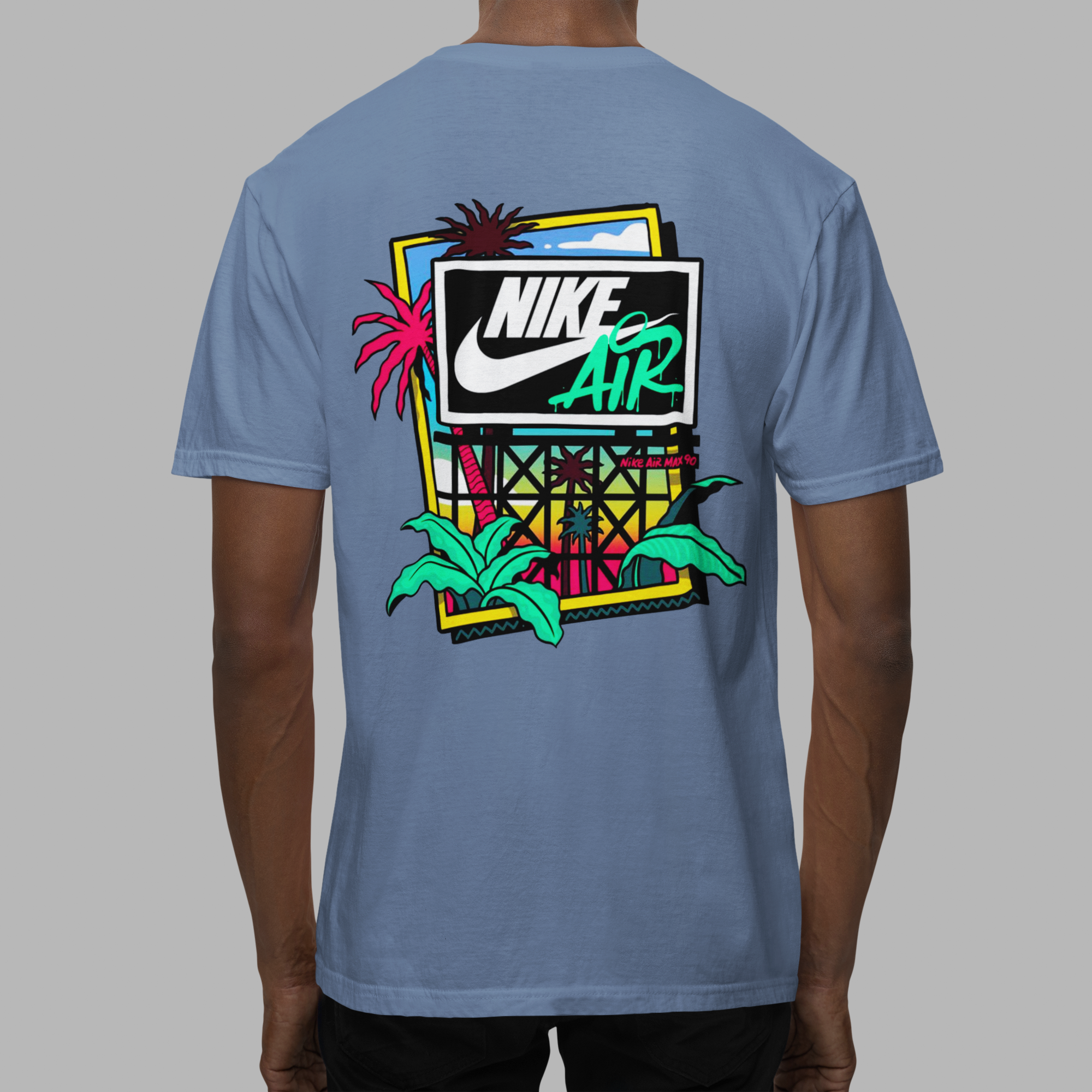 Nome do produto  CAMISETA NIKE AIR BEACH ESTONADA