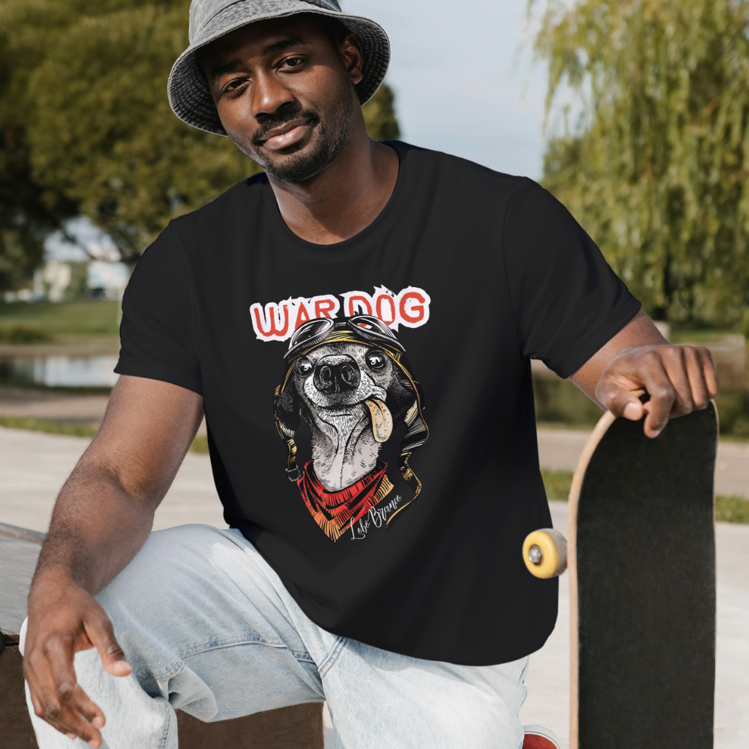 Lobo Branco 2024 war dog masculina