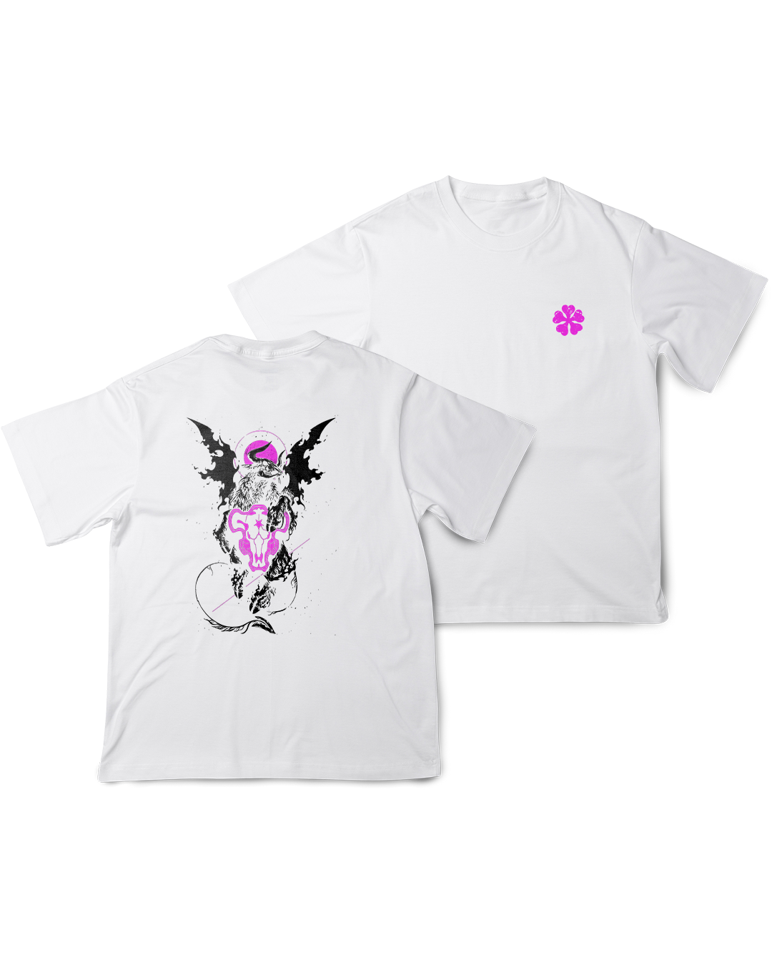 Camisa Touros Negros (Arte Frente e Costas)