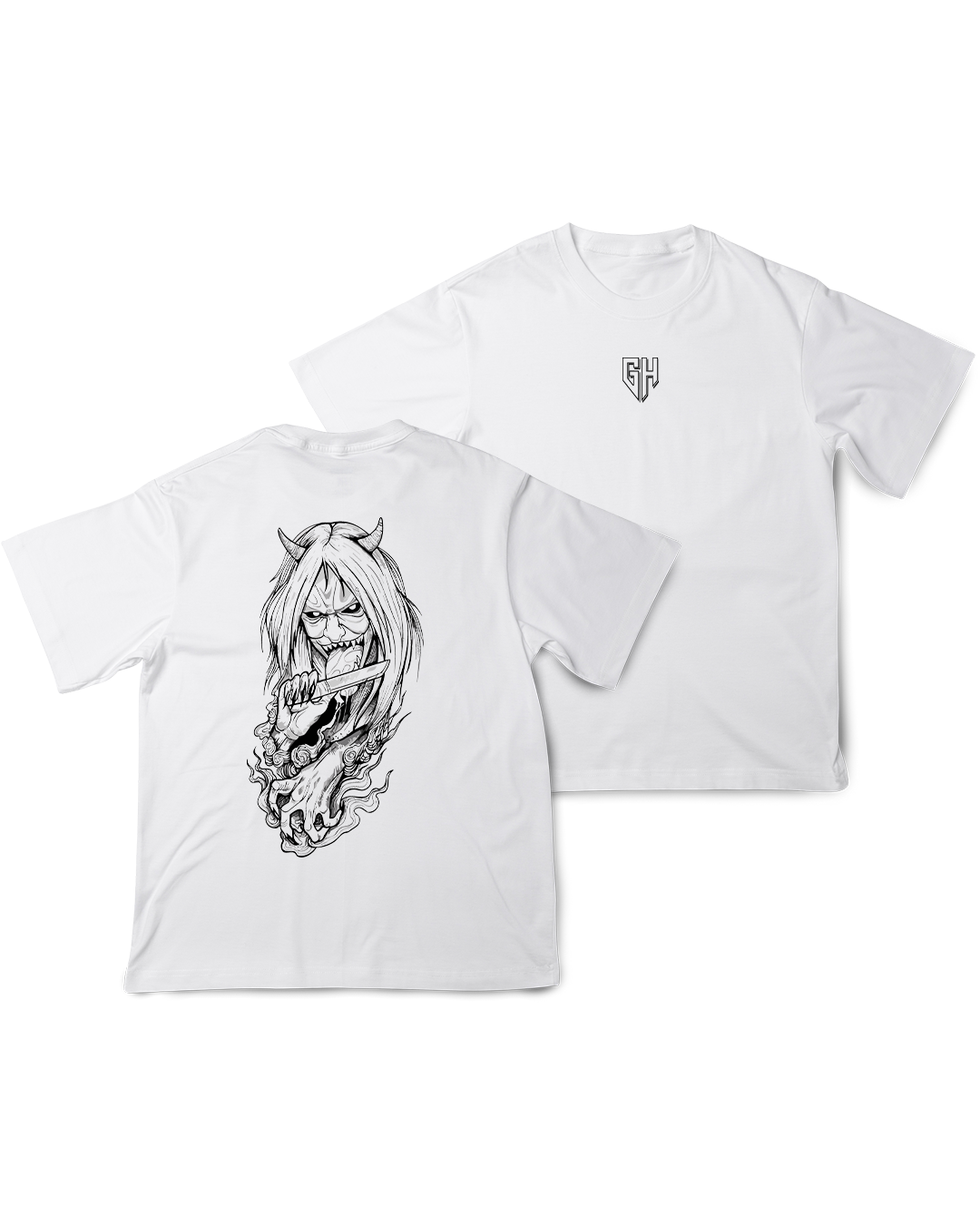 Camisa Shinigami (Arte Frente e Verso)